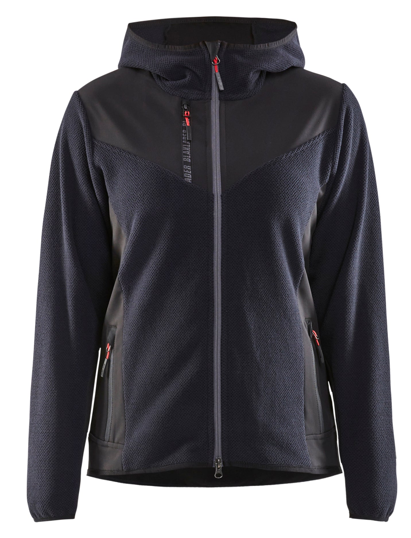 Dame Strikket Jakke med softshell