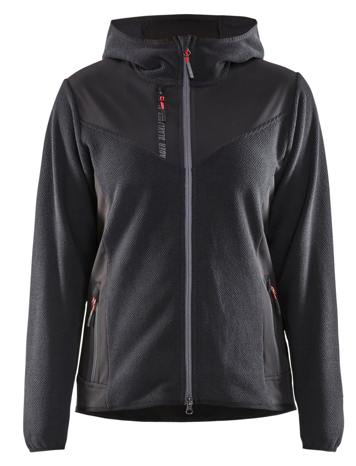 Dame Strikket Jakke med softshell
