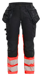 Sort/High Vis Rød [9955]