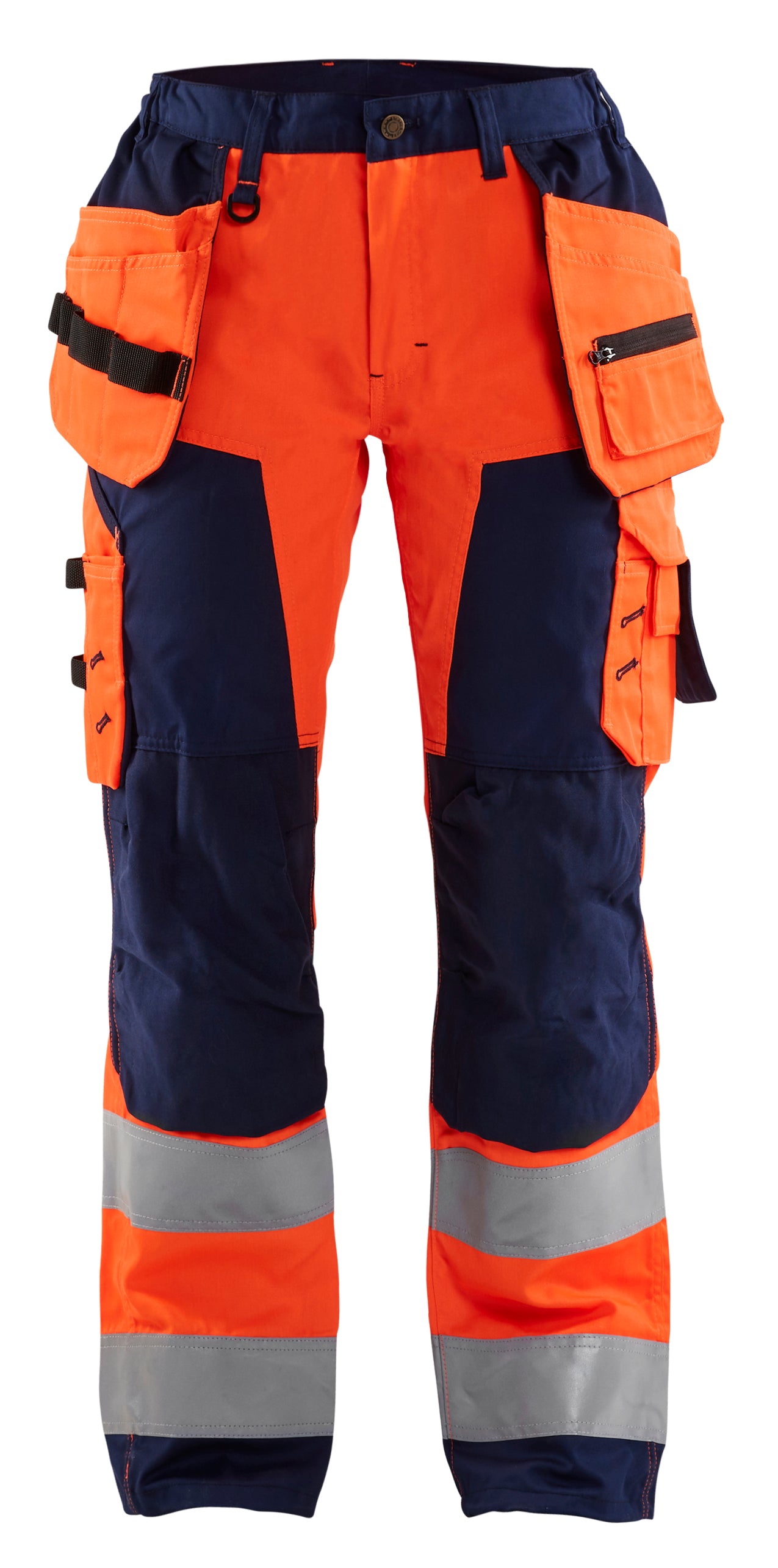 Dame High Vis Buks med Værktøjslommer