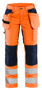 High Vis Orange/Marineblå [5389]
