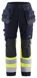 Marineblå/High Vis Gul [8933]