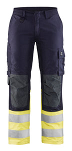 Marineblå/High Vis Gul [8933]