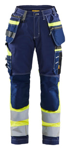 Marineblå/High Vis Gul [8833]