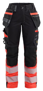 Sort/High Vis Rød [9955]