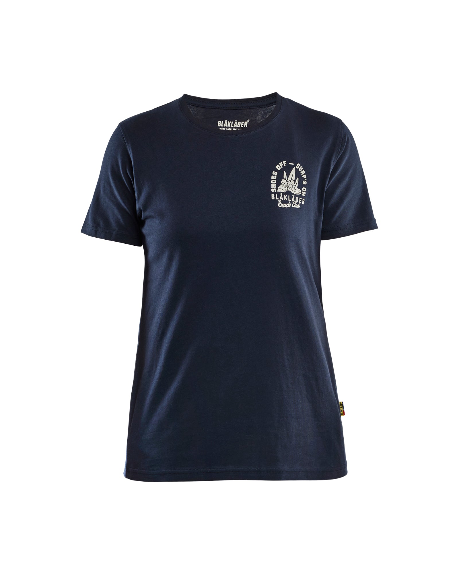 Dame T-Shirt Blåkläder Beach Club