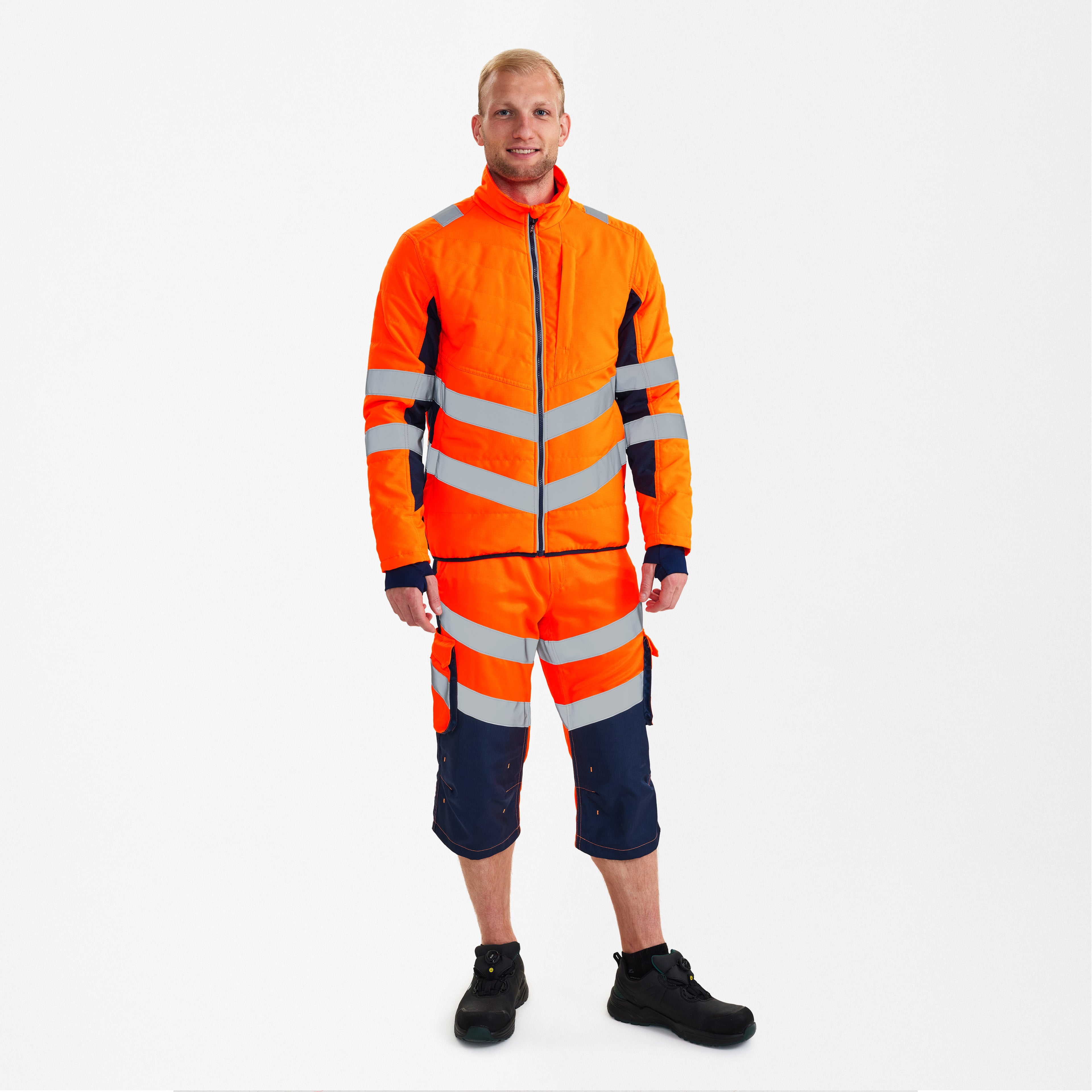 Engel Workwear Safety quiltet jakke