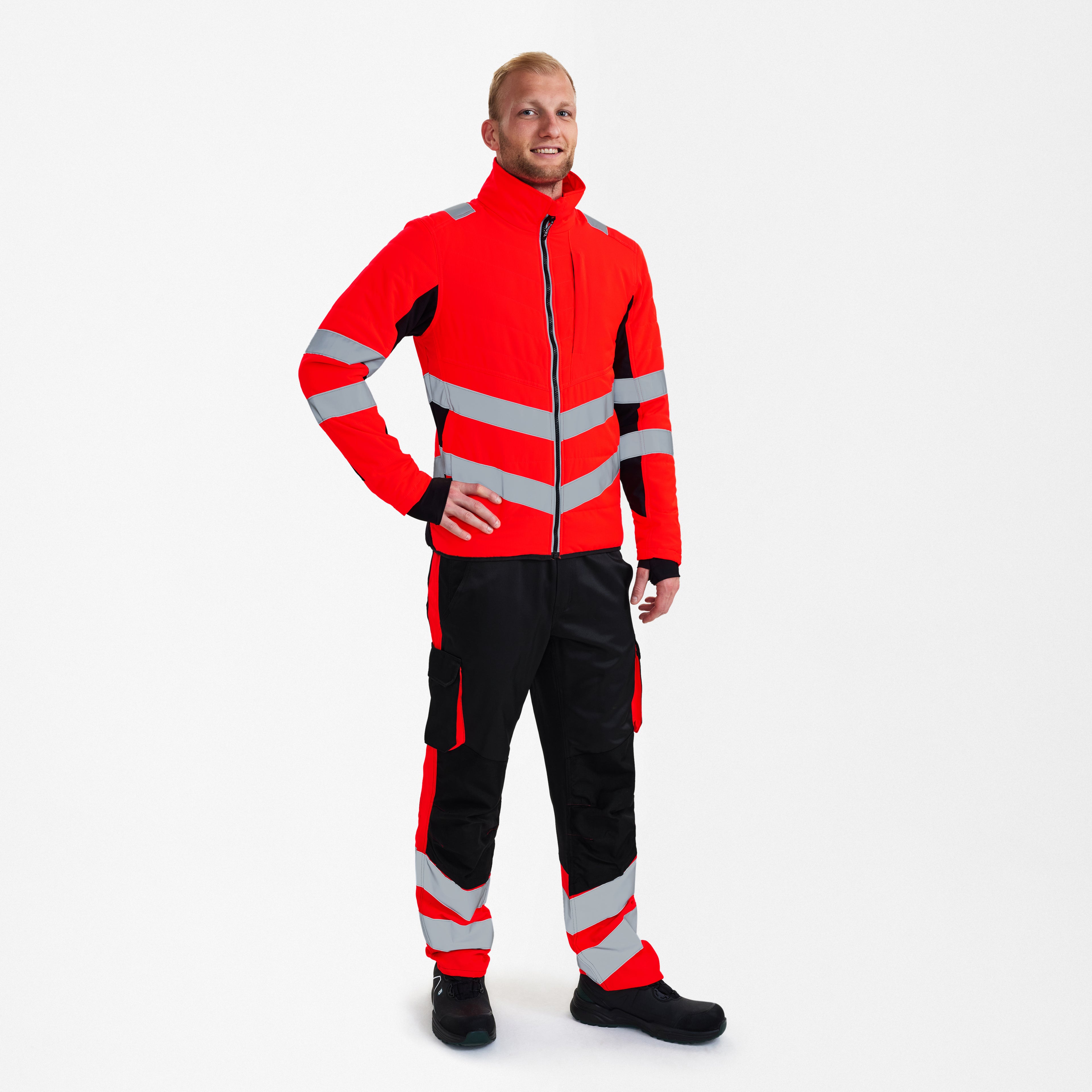 Engel Workwear Safety quiltet jakke