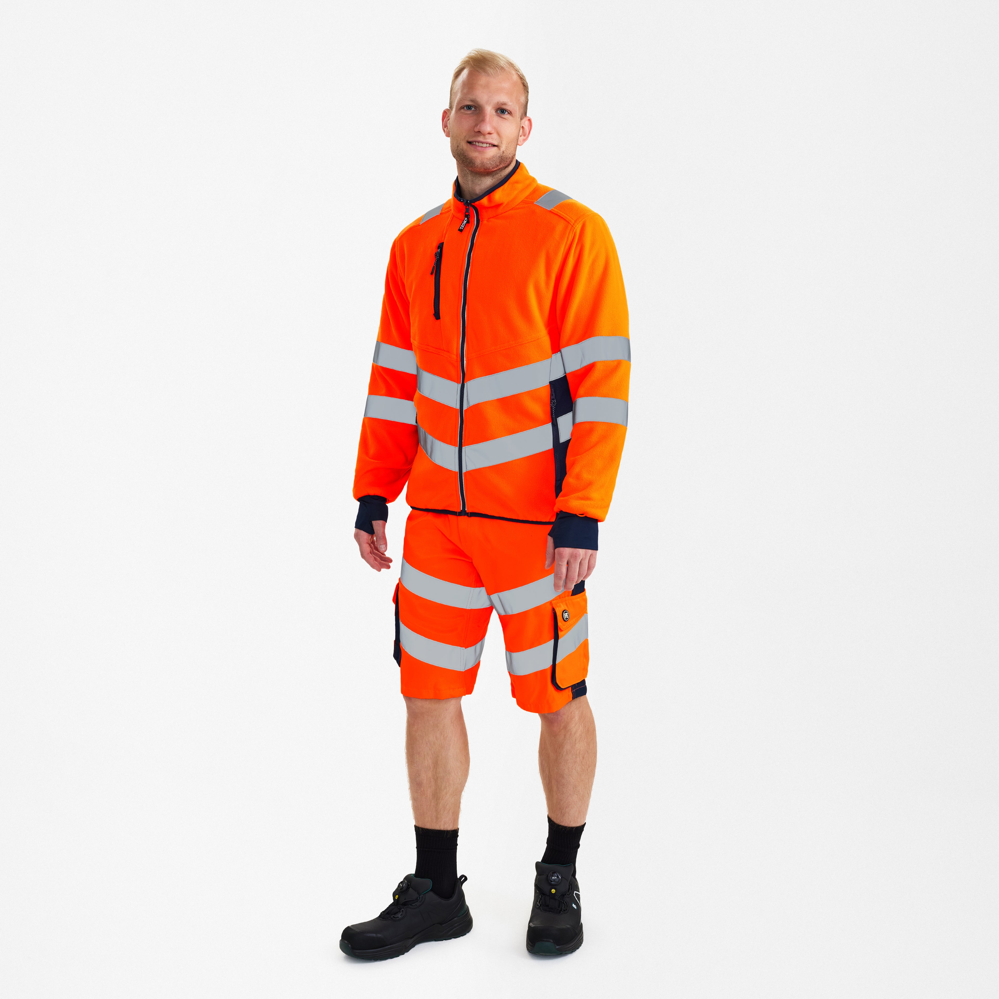 Engel Workwear Safety fleecejakke
