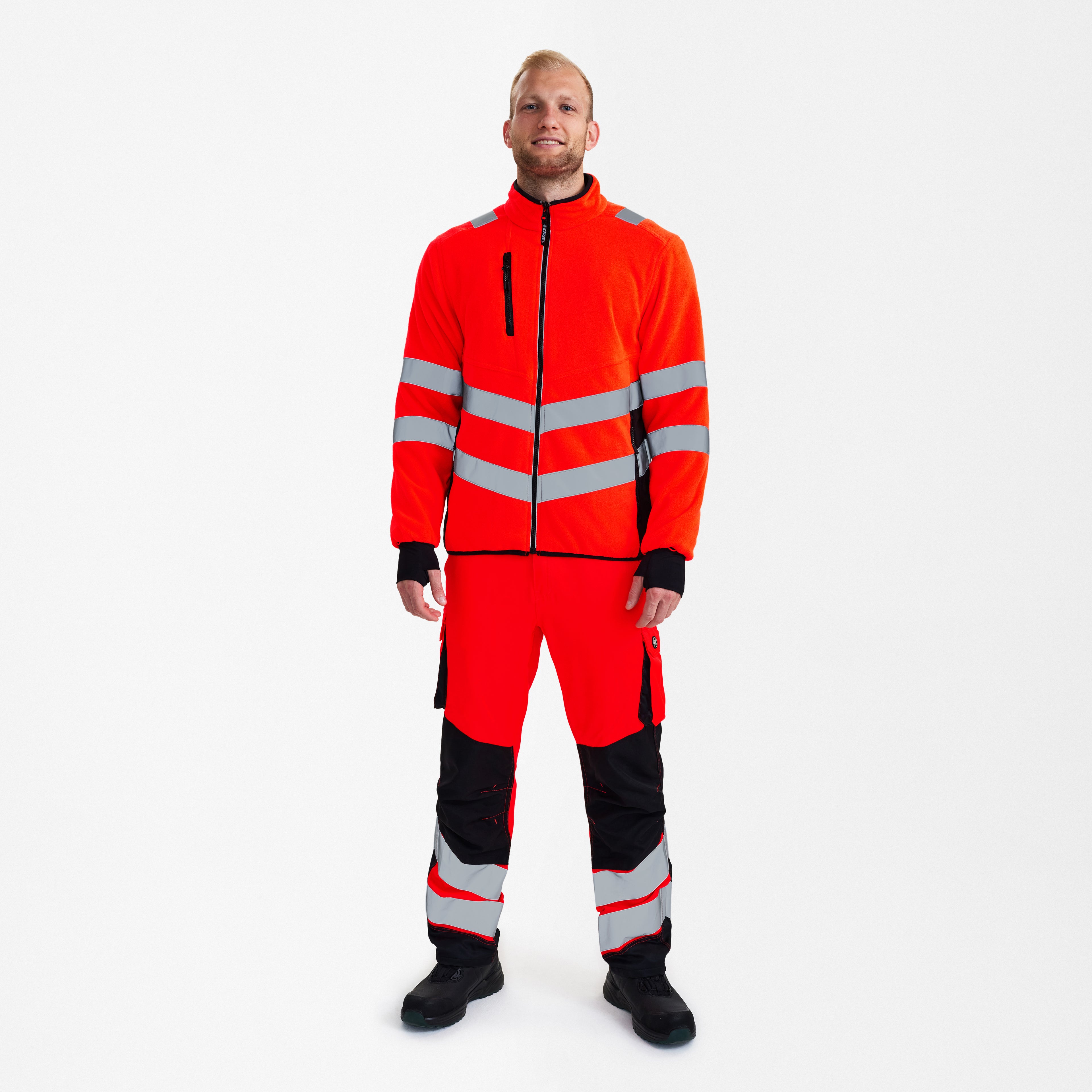 Engel Workwear Safety fleecejakke