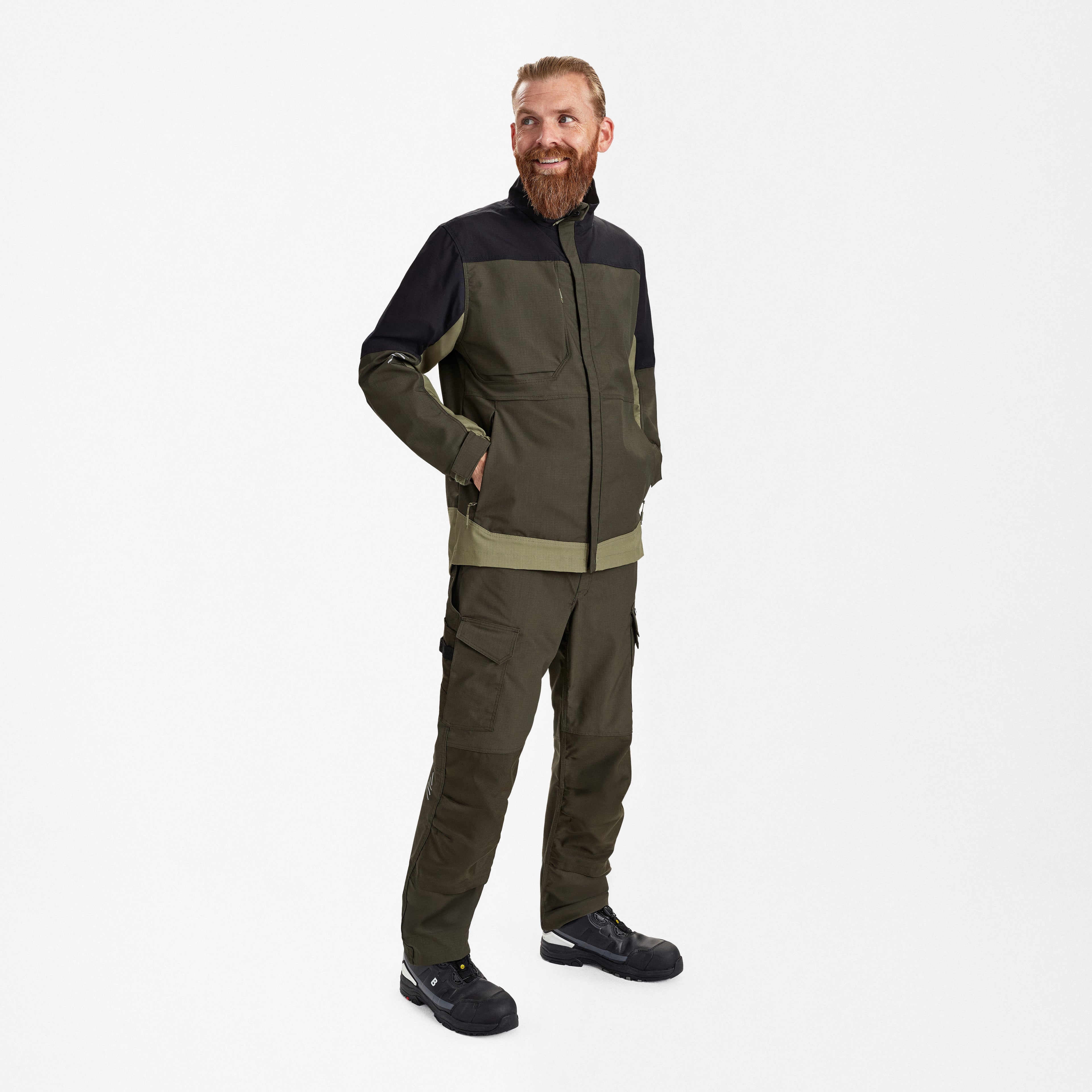 Engel Workwear Entire arbejdsjakke med 2-vejs stræk