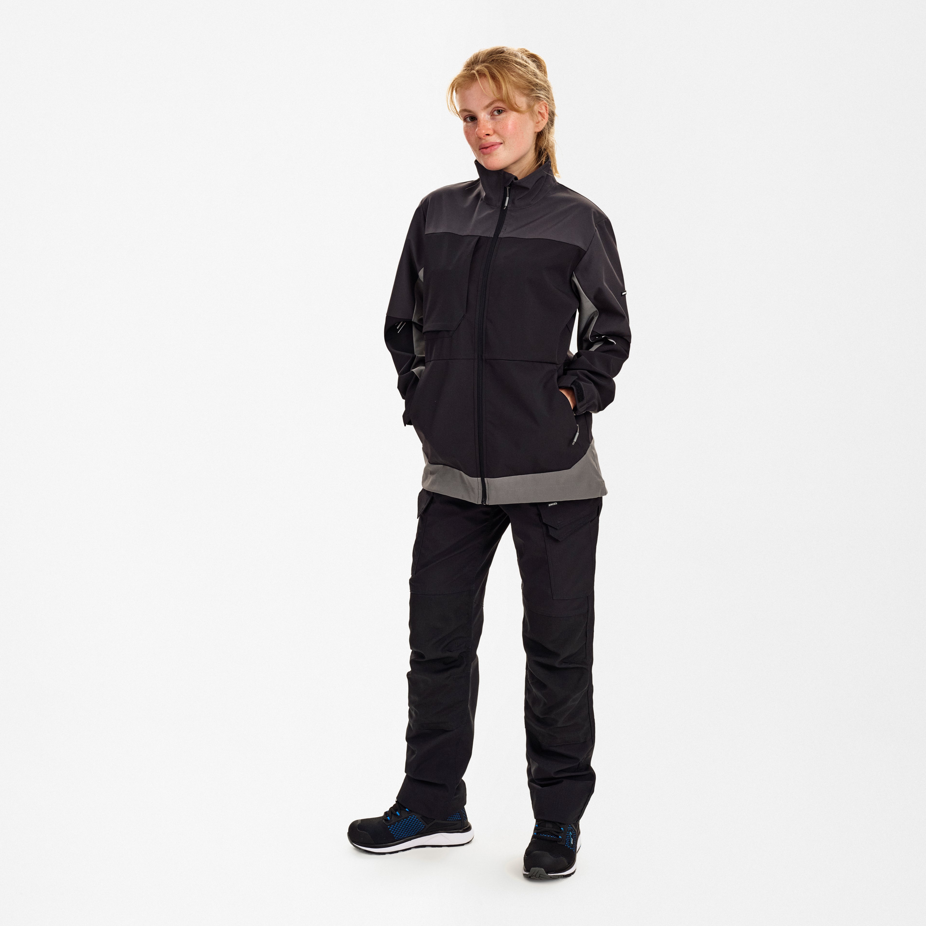 Engel Workwear Entire dame softshelljakke