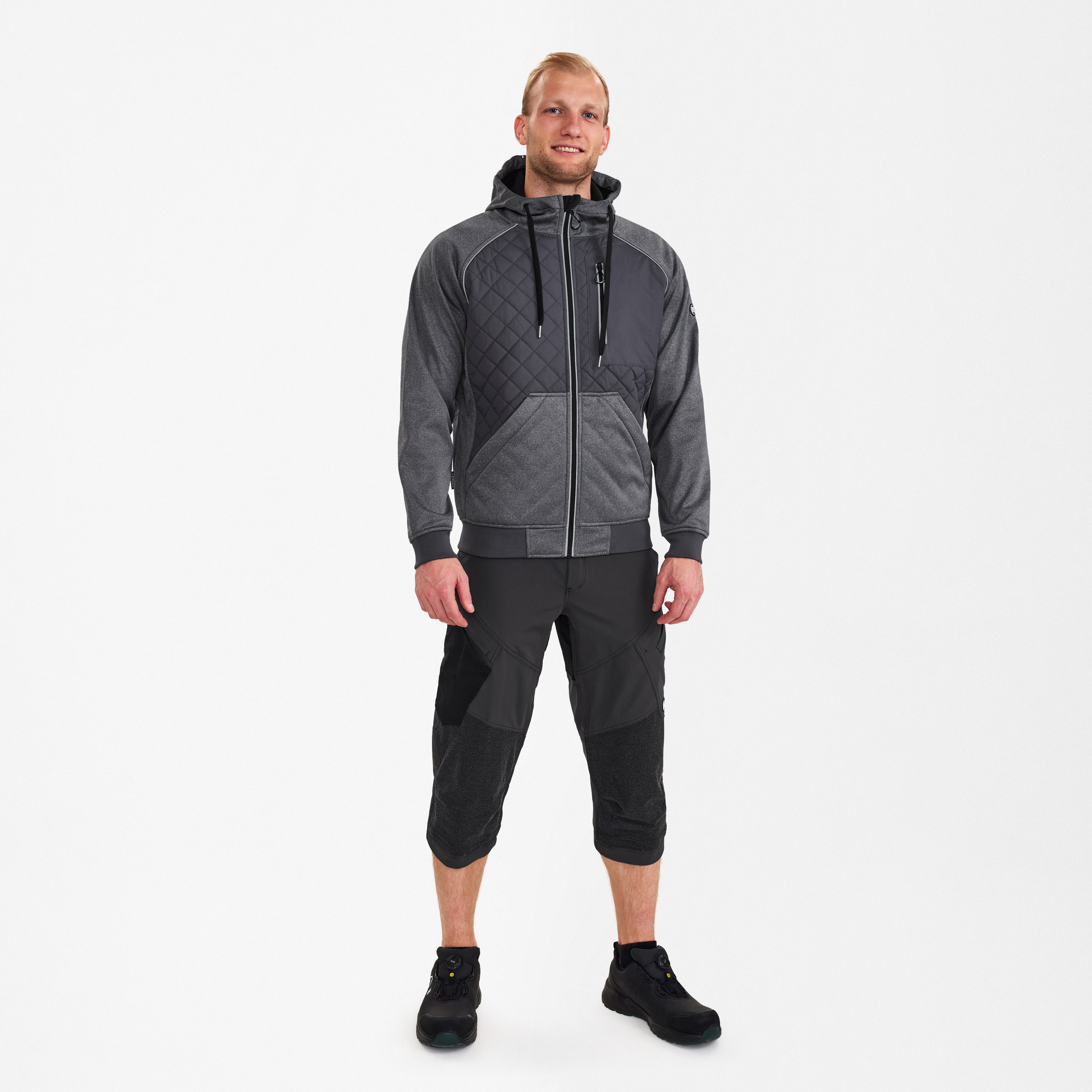 Engel Workwear X-treme softshelljakke med hætte