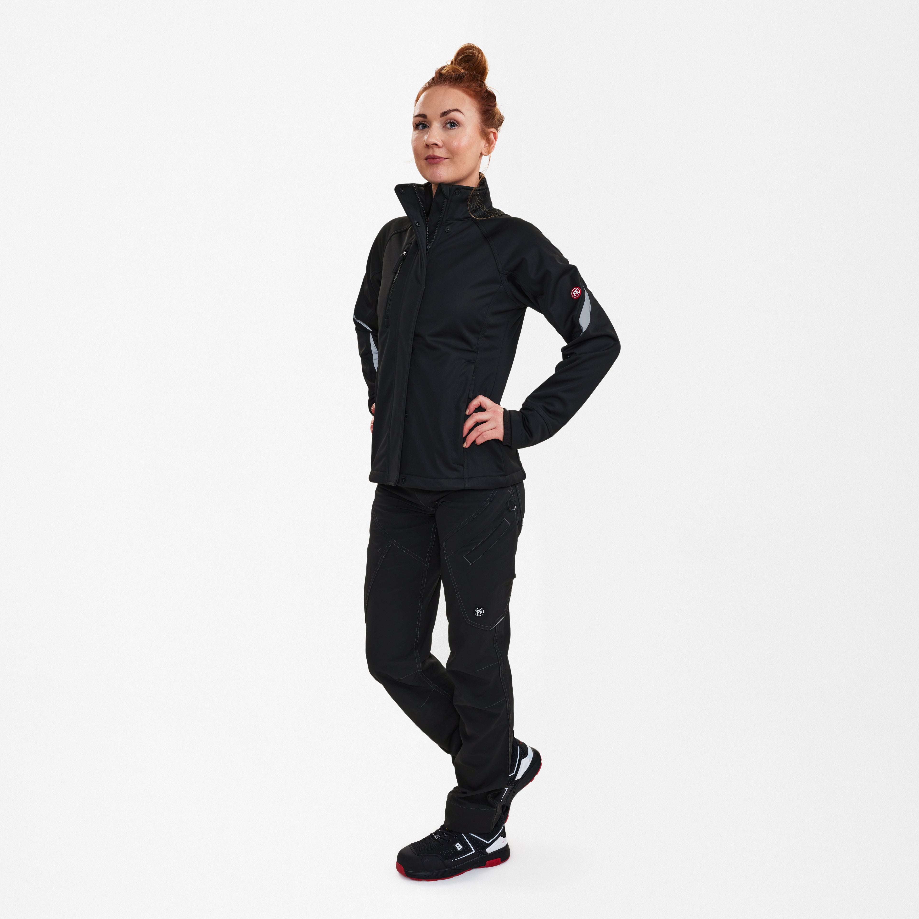 Engel Workwear Extend dame softshelljakke