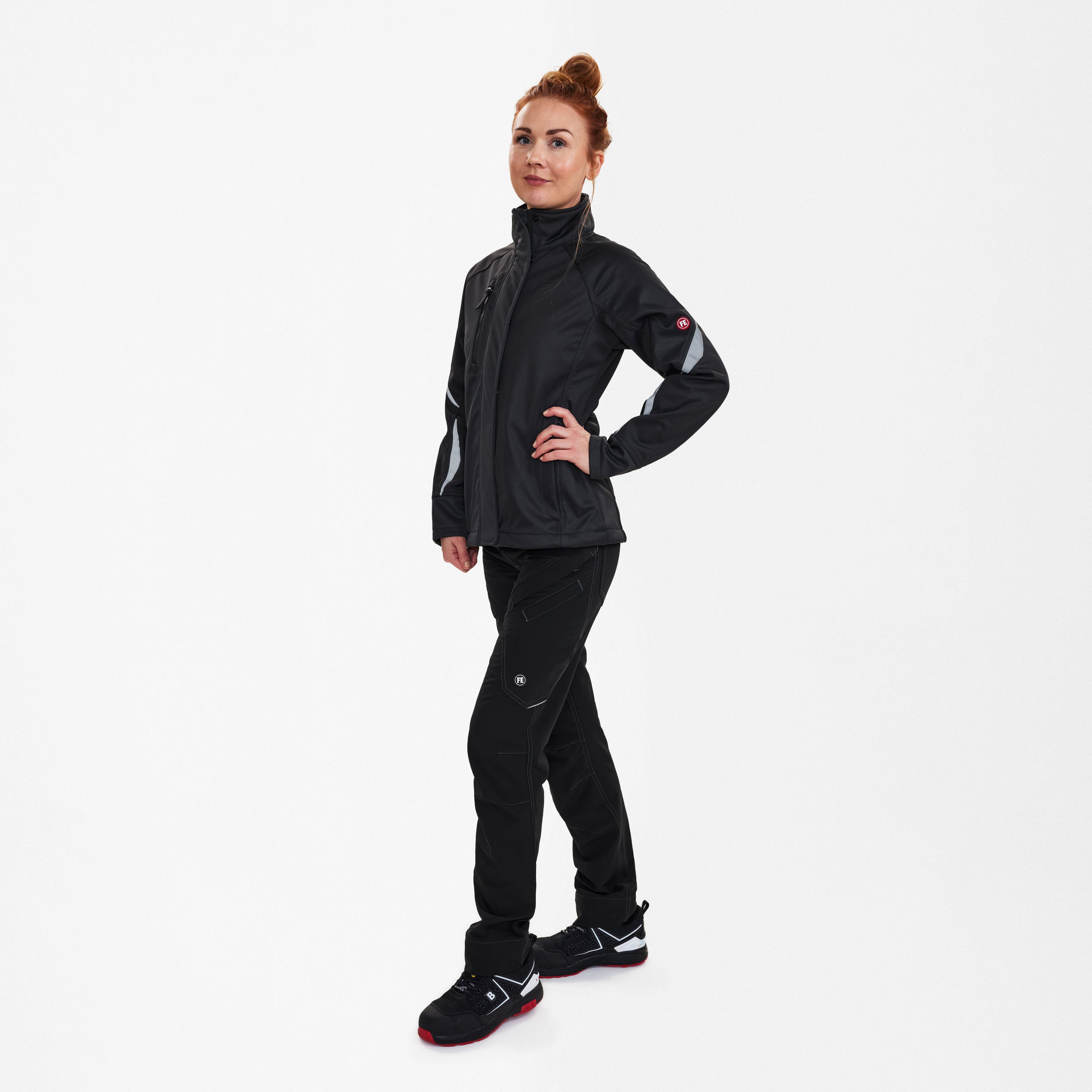 Engel Workwear Extend dame softshelljakke
