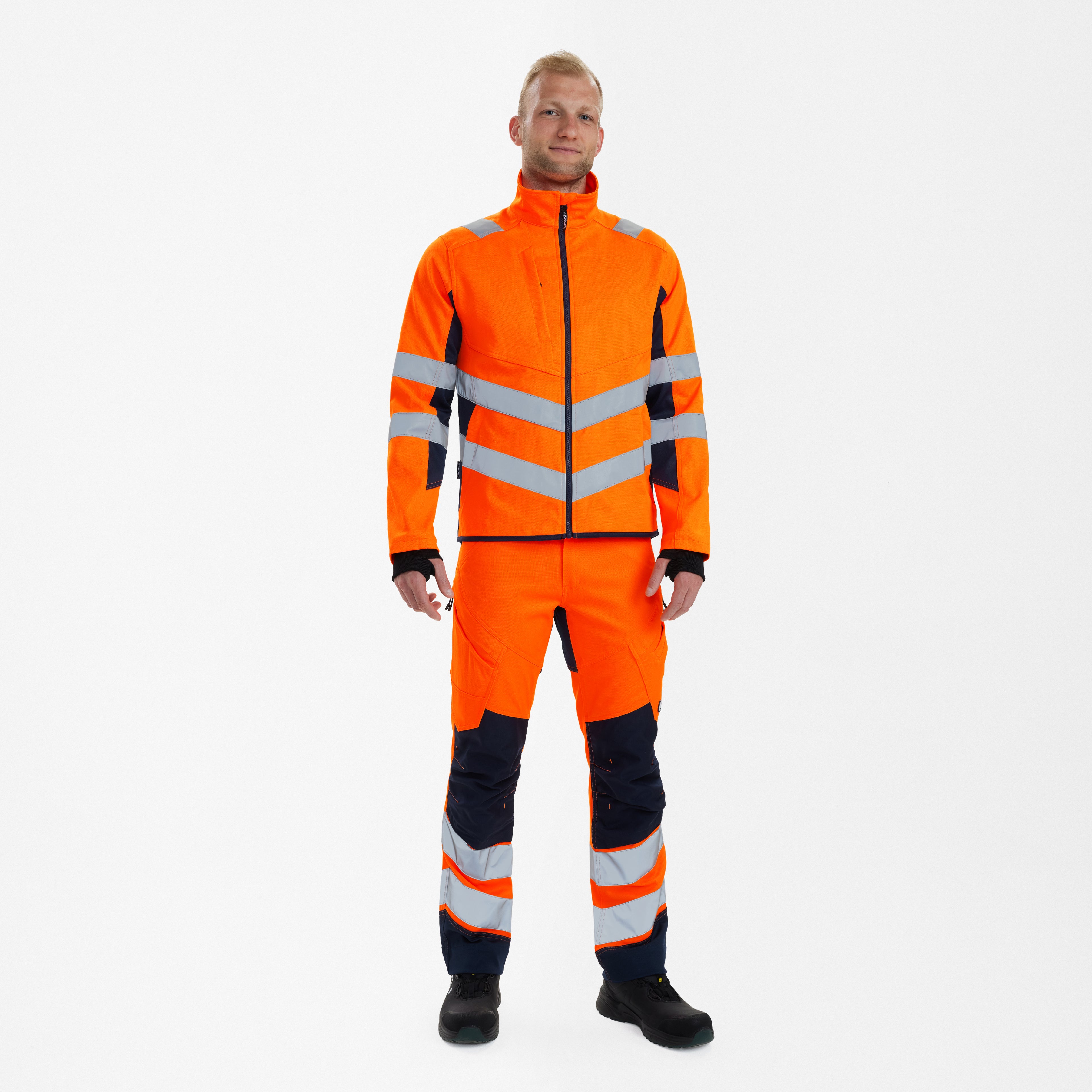 Engel Workwear Safety arbejdsjakke med 2-vejs stræk