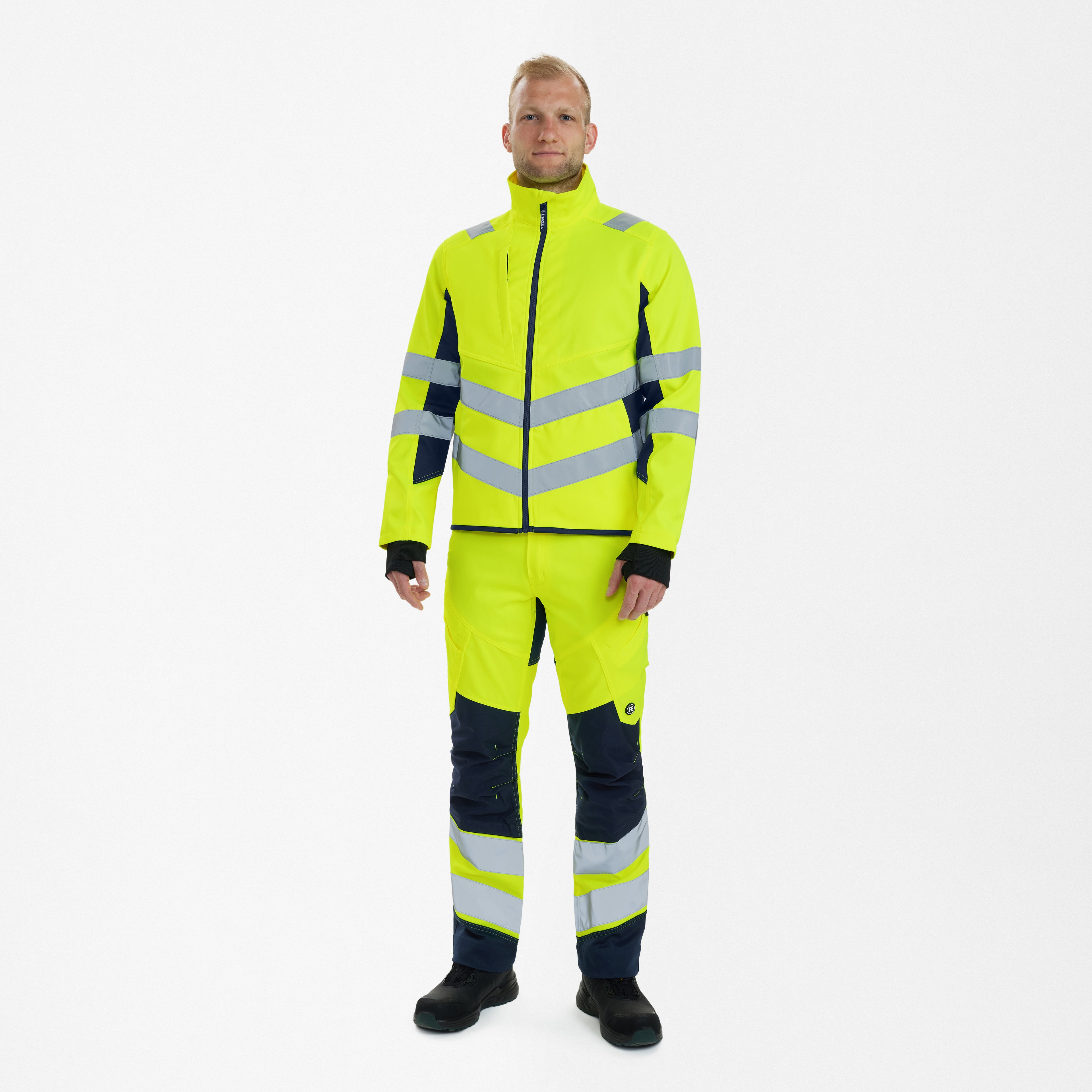 Engel Workwear Safety arbejdsjakke med 2-vejs stræk