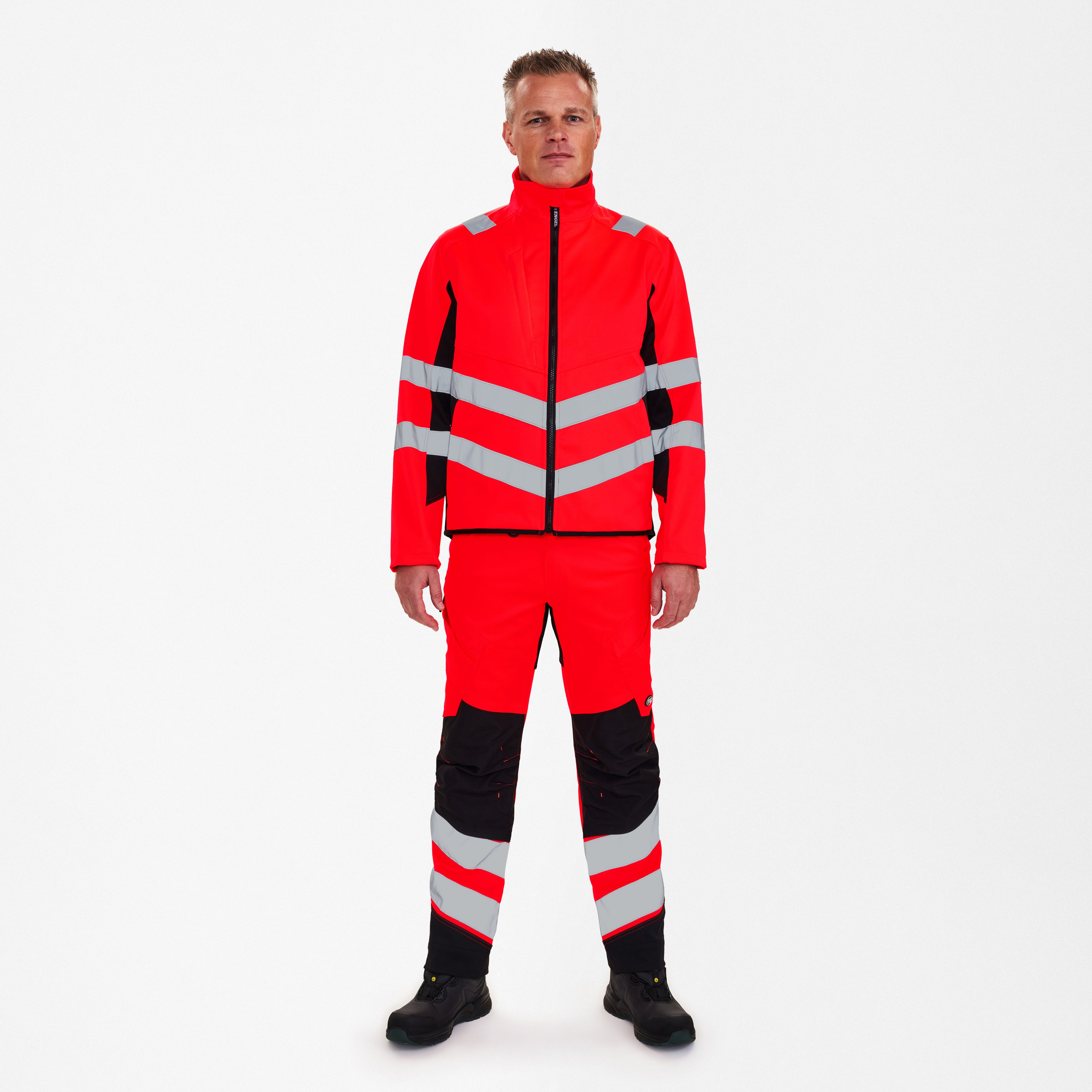 Engel Workwear Safety arbejdsjakke med 2-vejs stræk