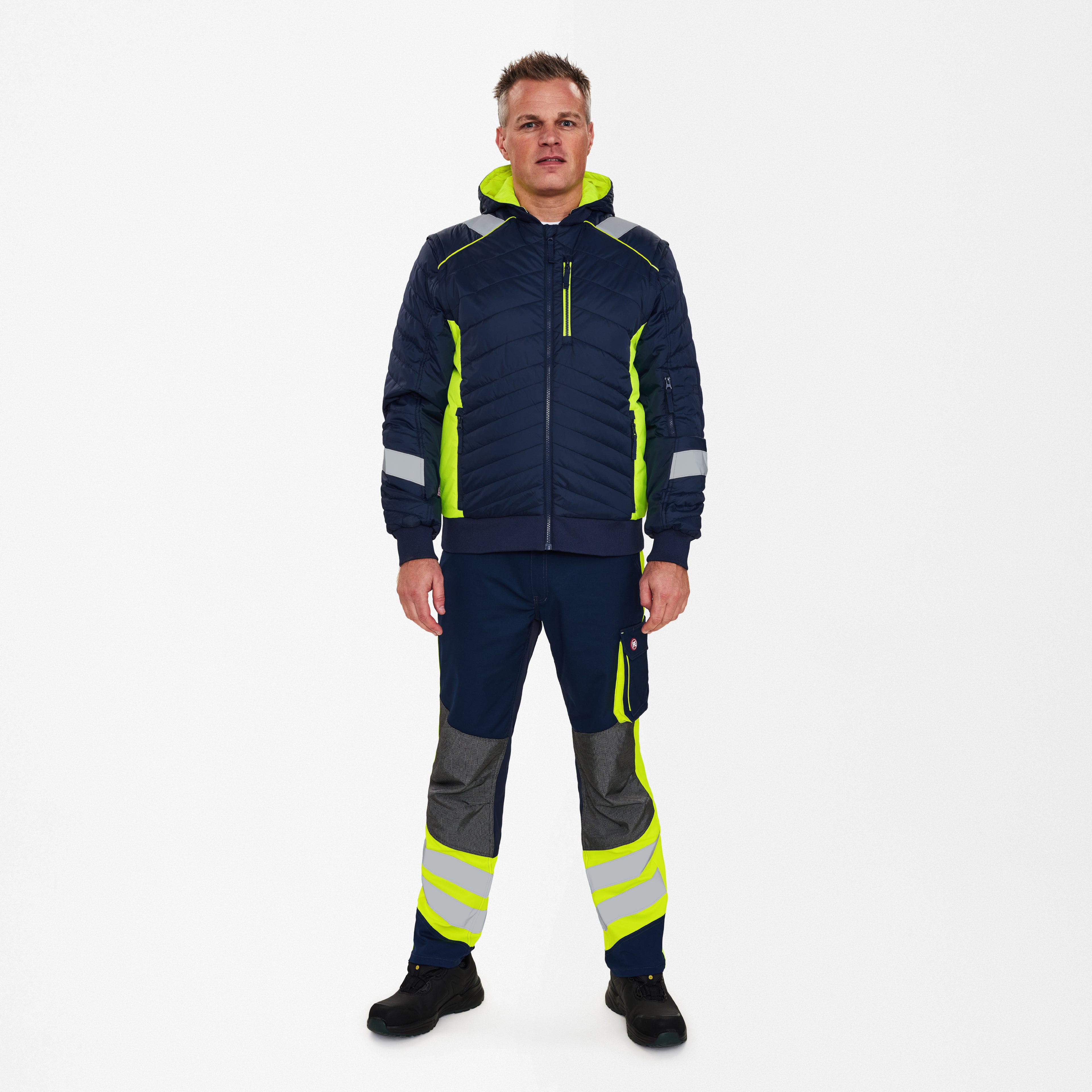 Cargo quiltet jakke