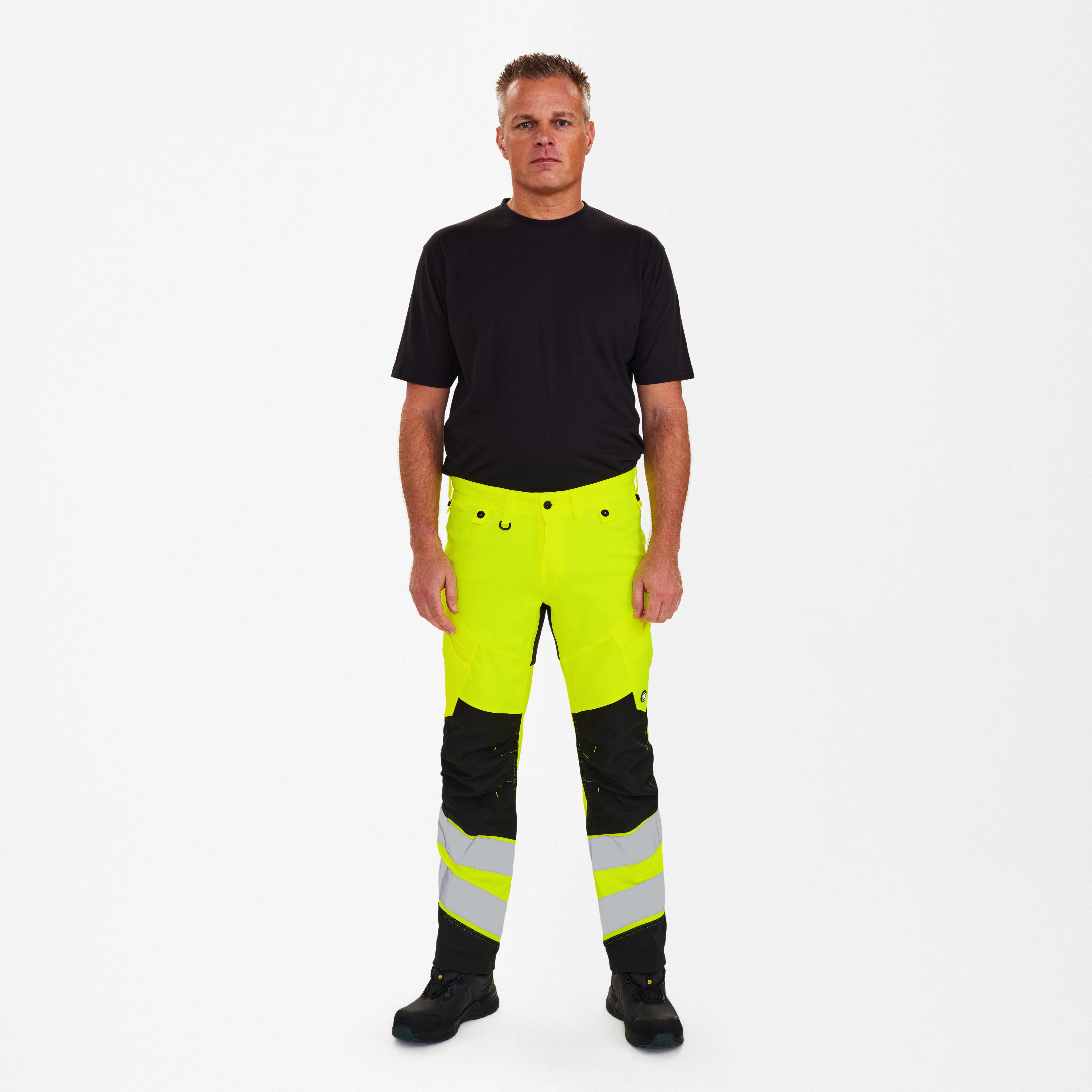 Engel Workwear Safety arbejdsbukser med 2-vejs stræk