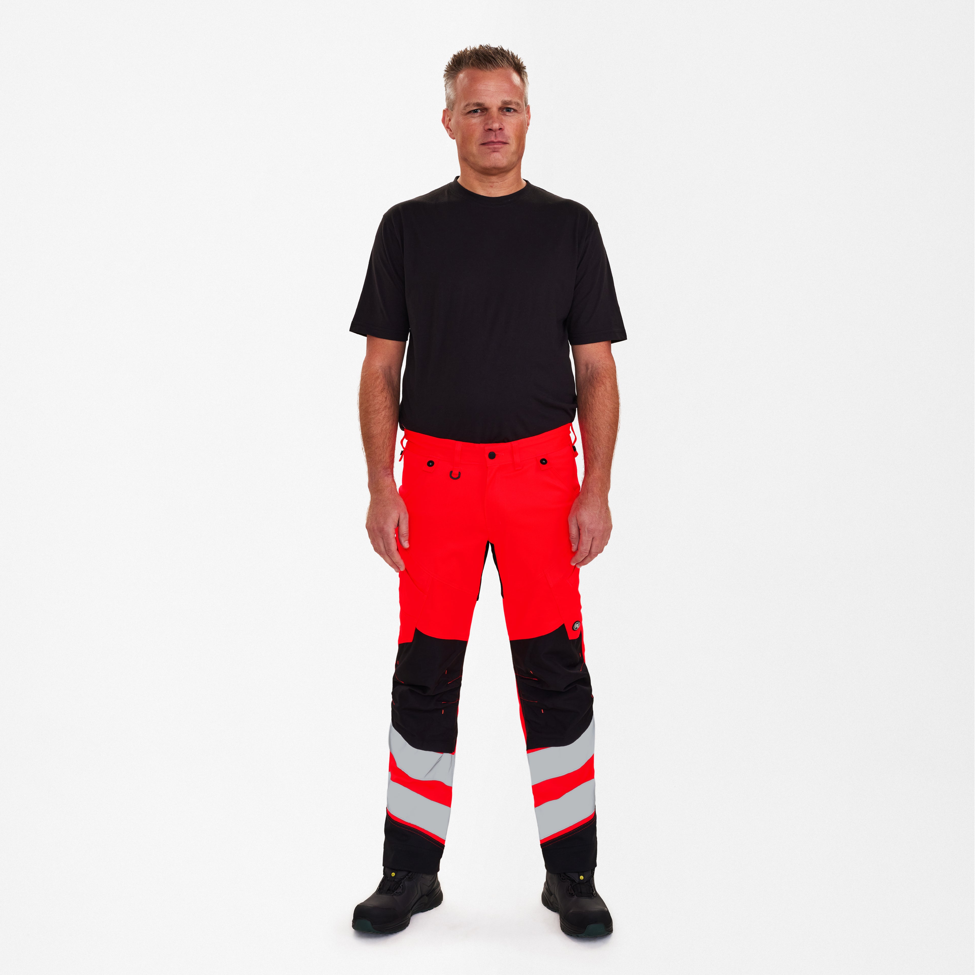 Engel Workwear Safety arbejdsbukser med 2-vejs stræk