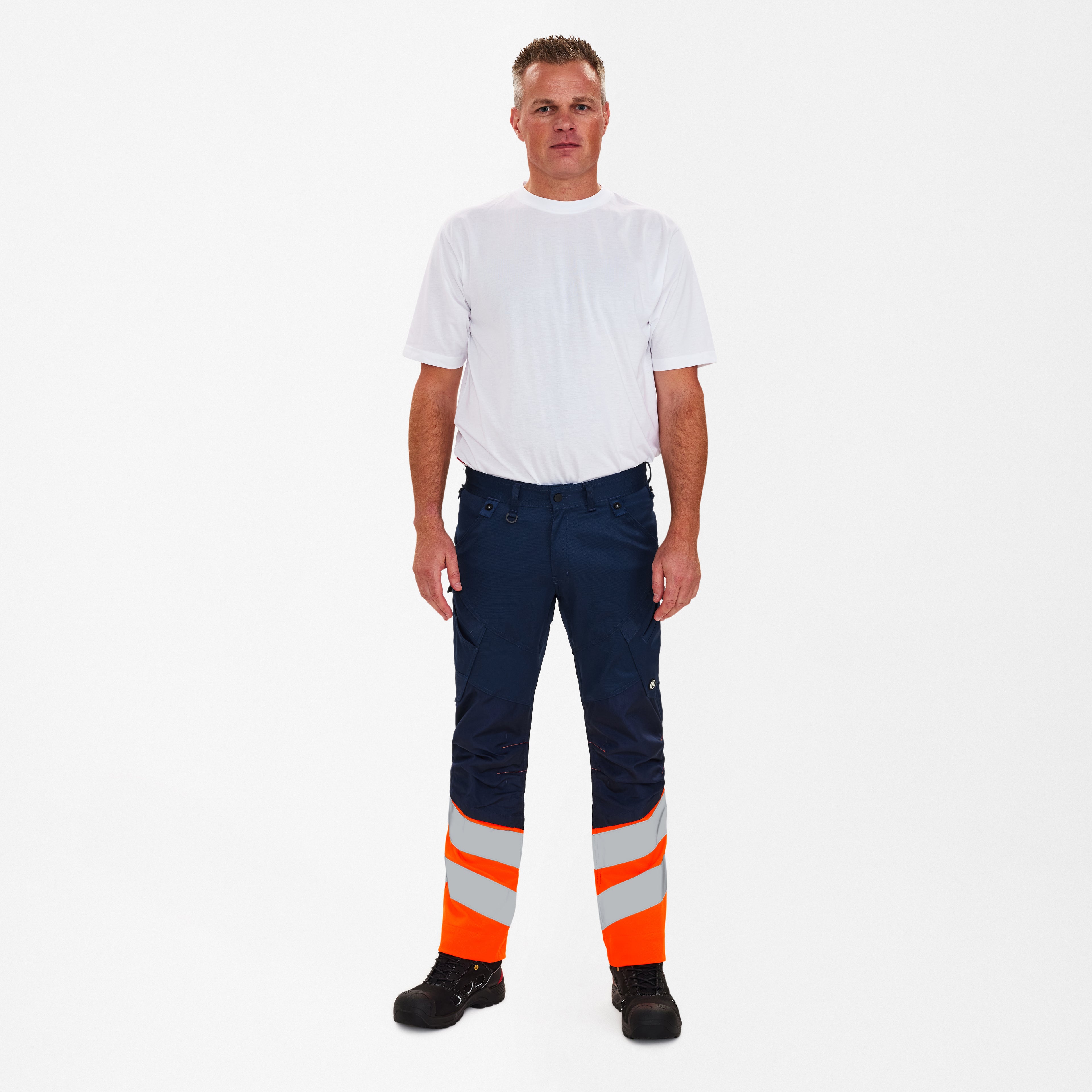 Engel Workwear Safety arbejdsbukser med 2-vejs stræk