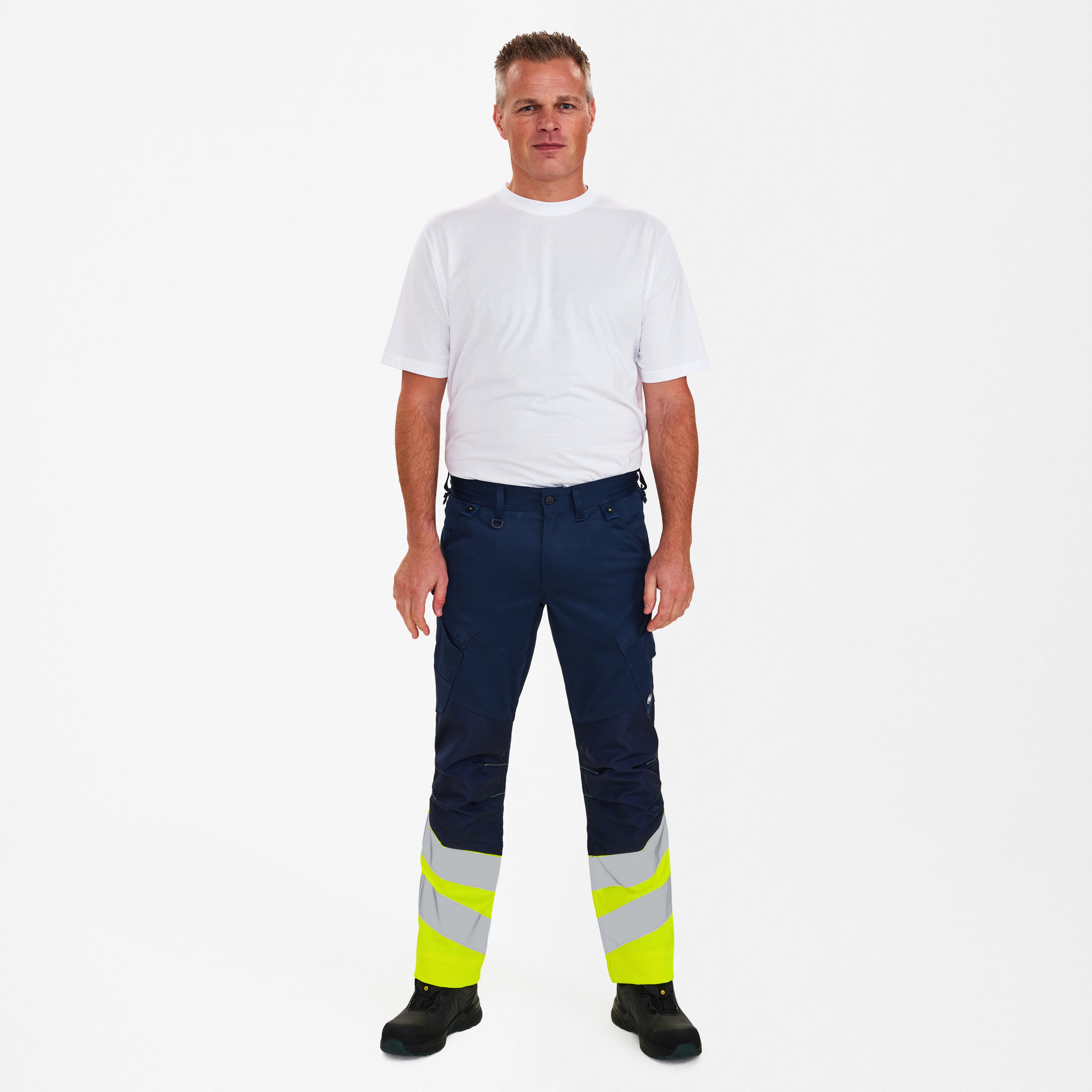 Engel Workwear Safety arbejdsbukser med 2-vejs stræk