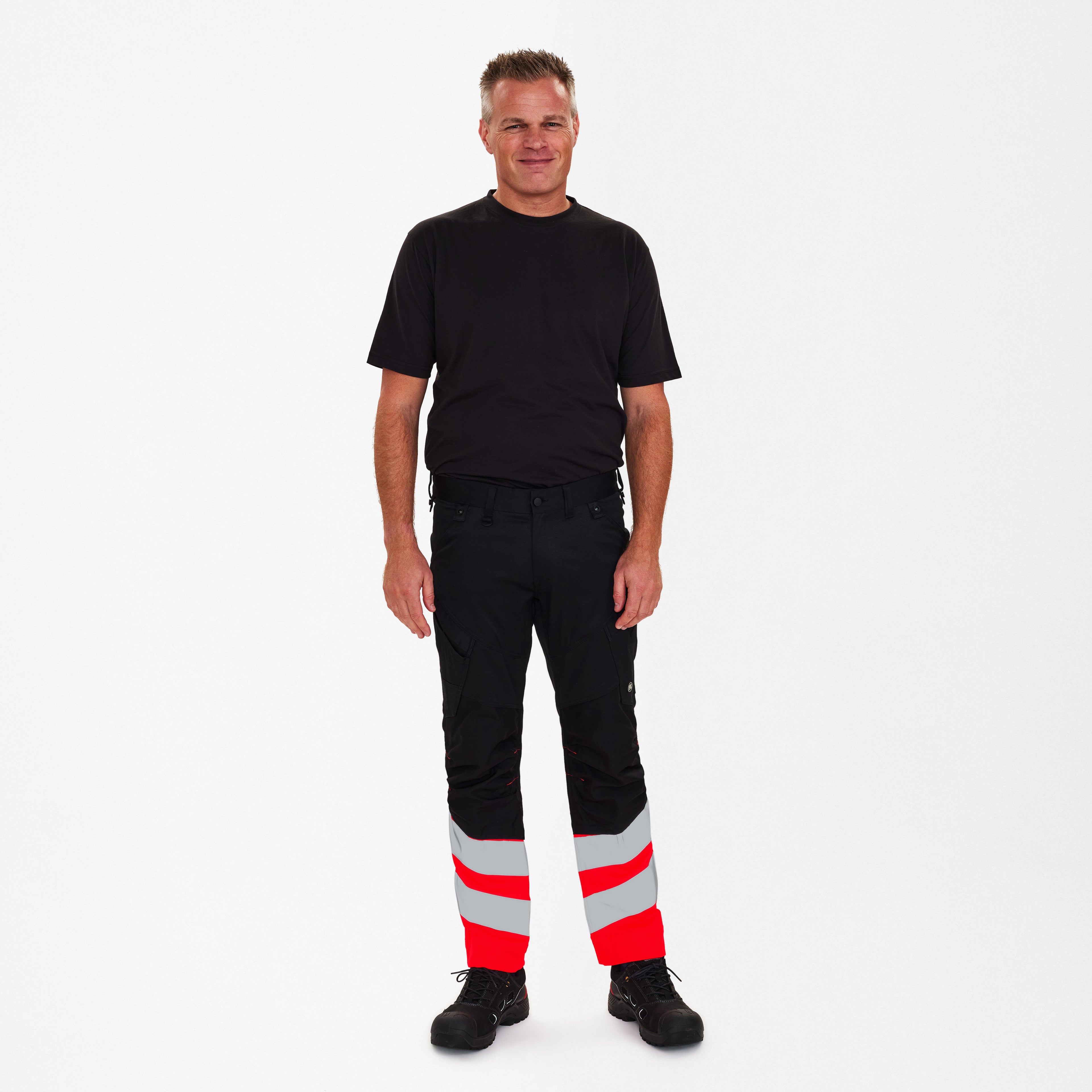 Engel Workwear Safety arbejdsbukser med 2-vejs stræk