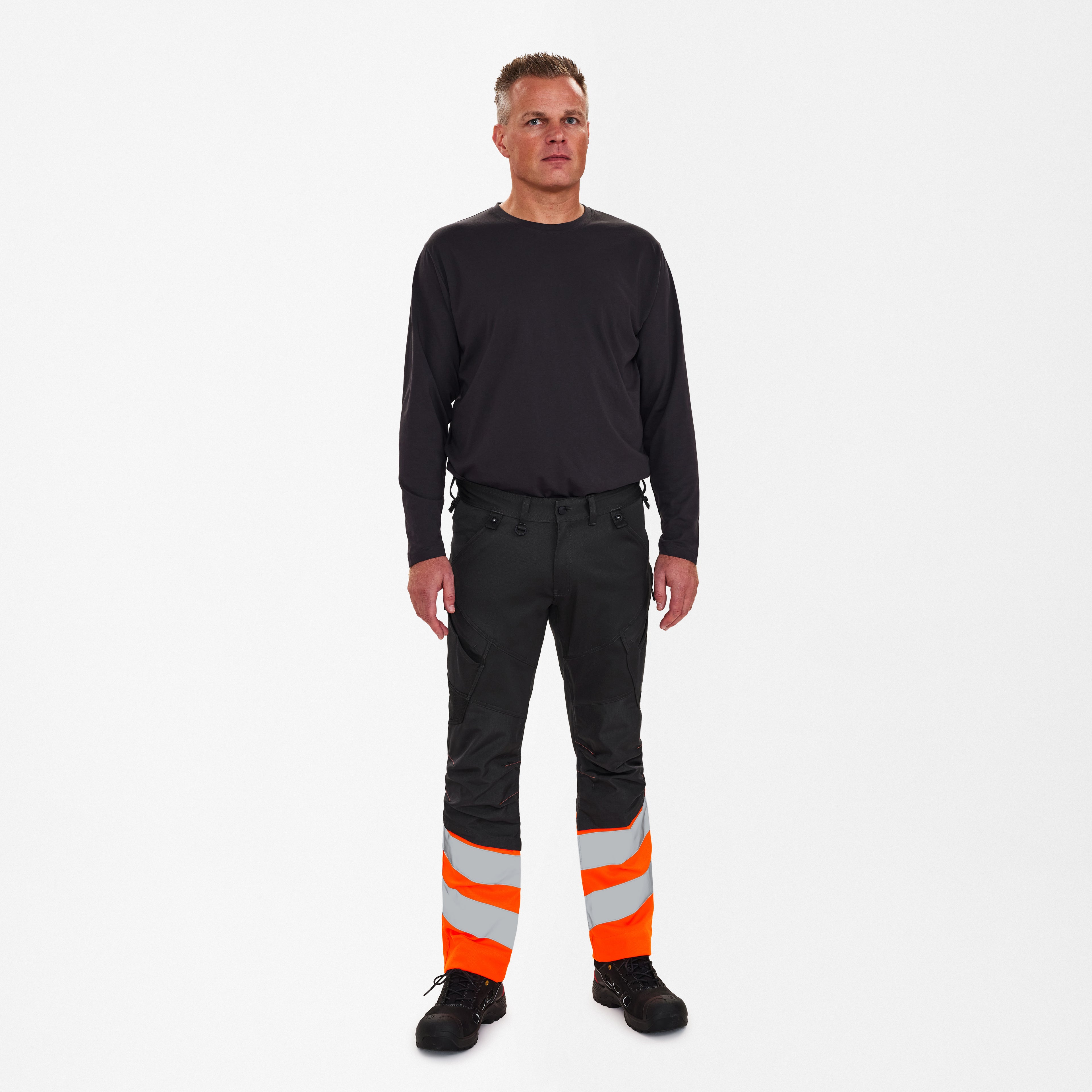 Engel Workwear Safety arbejdsbukser med 2-vejs stræk
