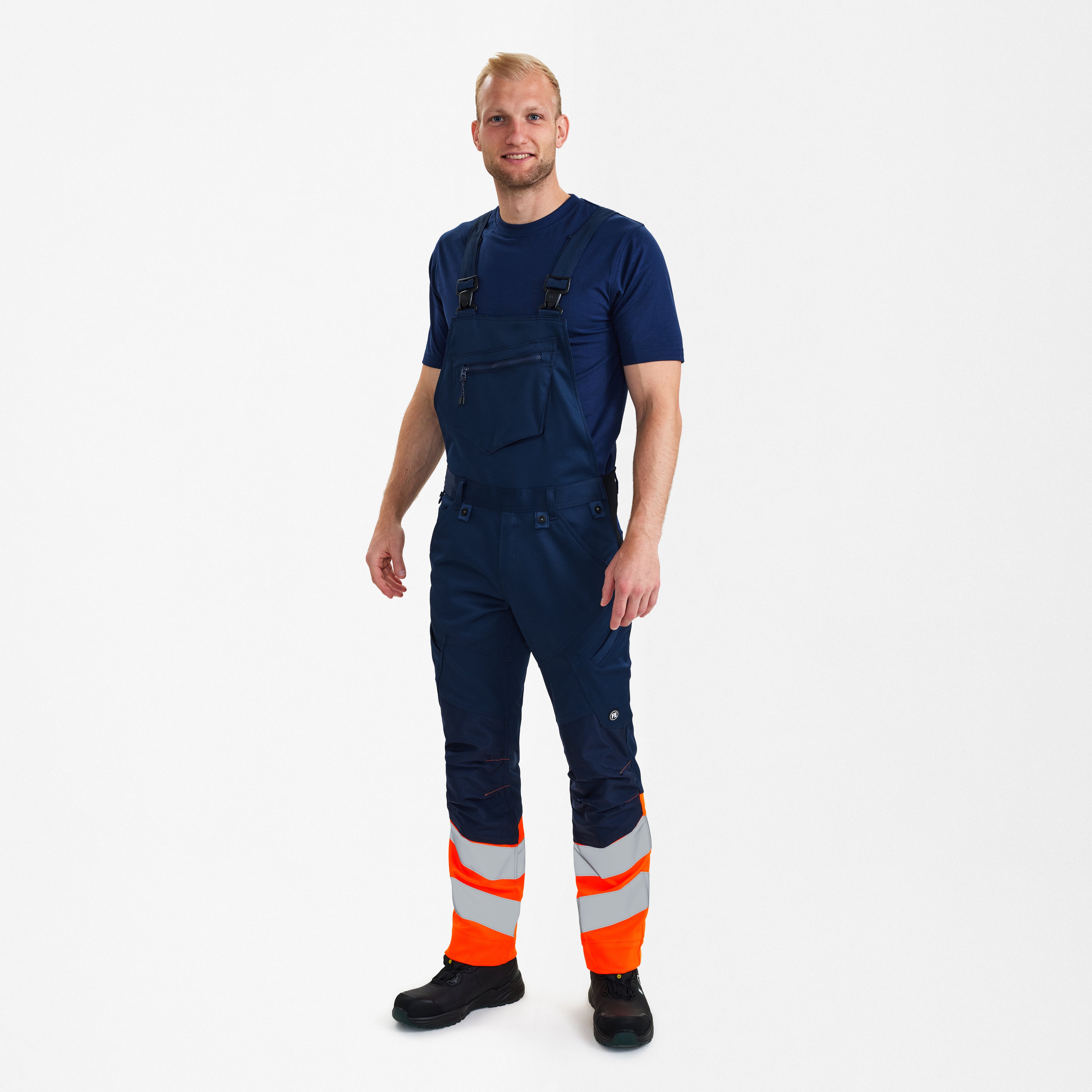 Engel Workwear Safety overall med 2-vejs stræk