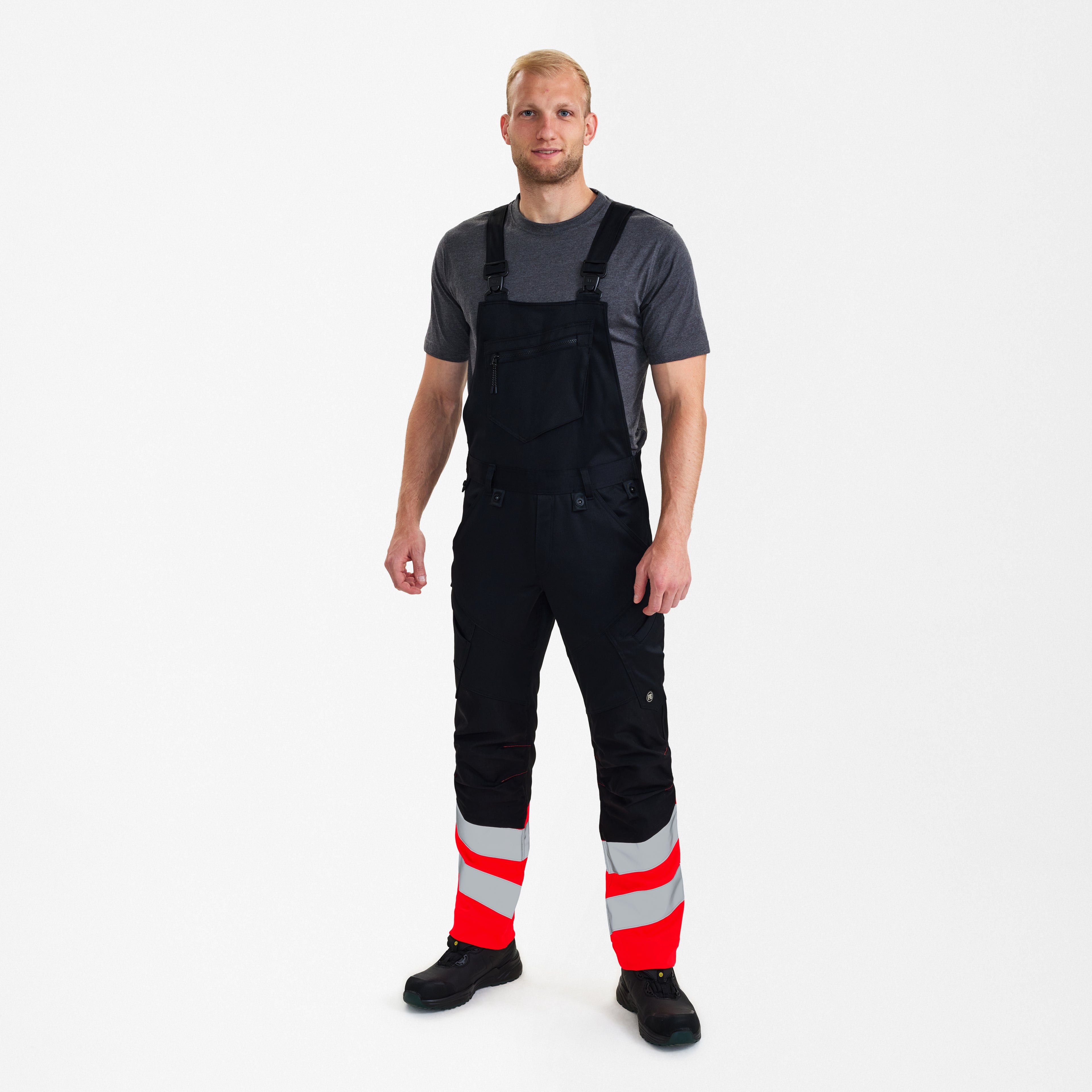 Engel Workwear Safety overall med 2-vejs stræk