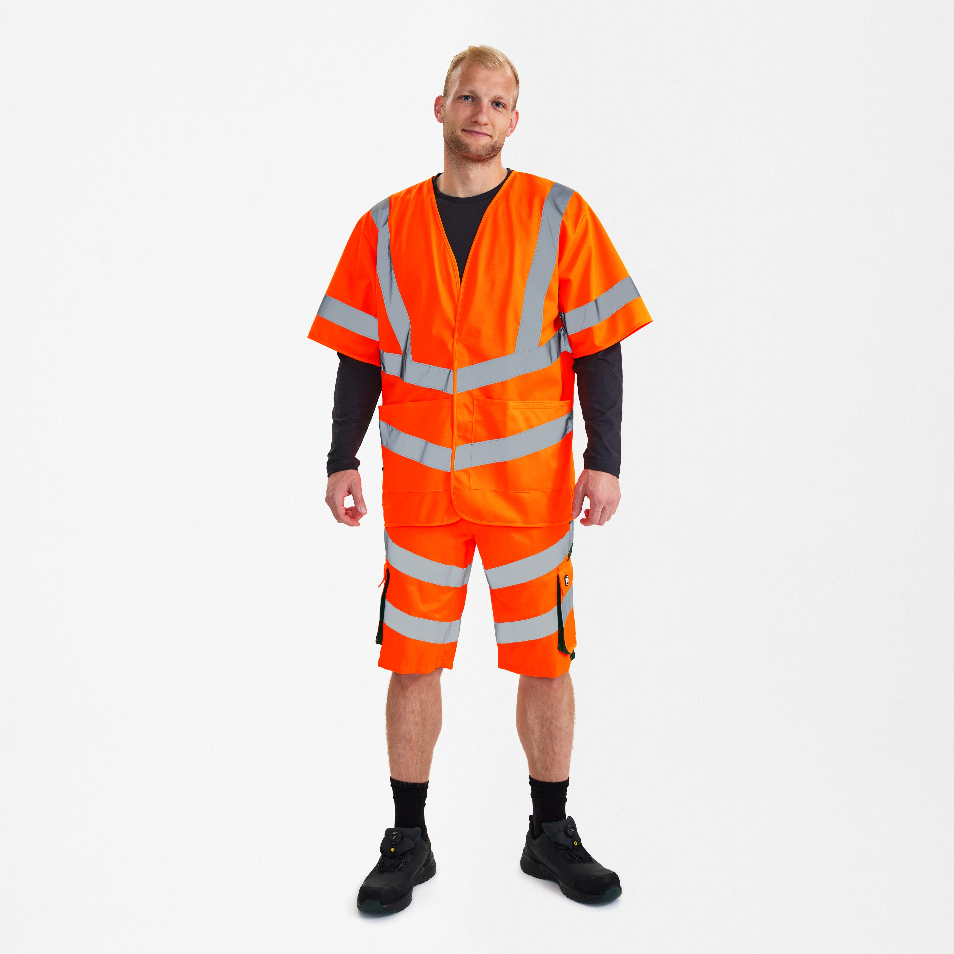 Safety vejvest med ærmer