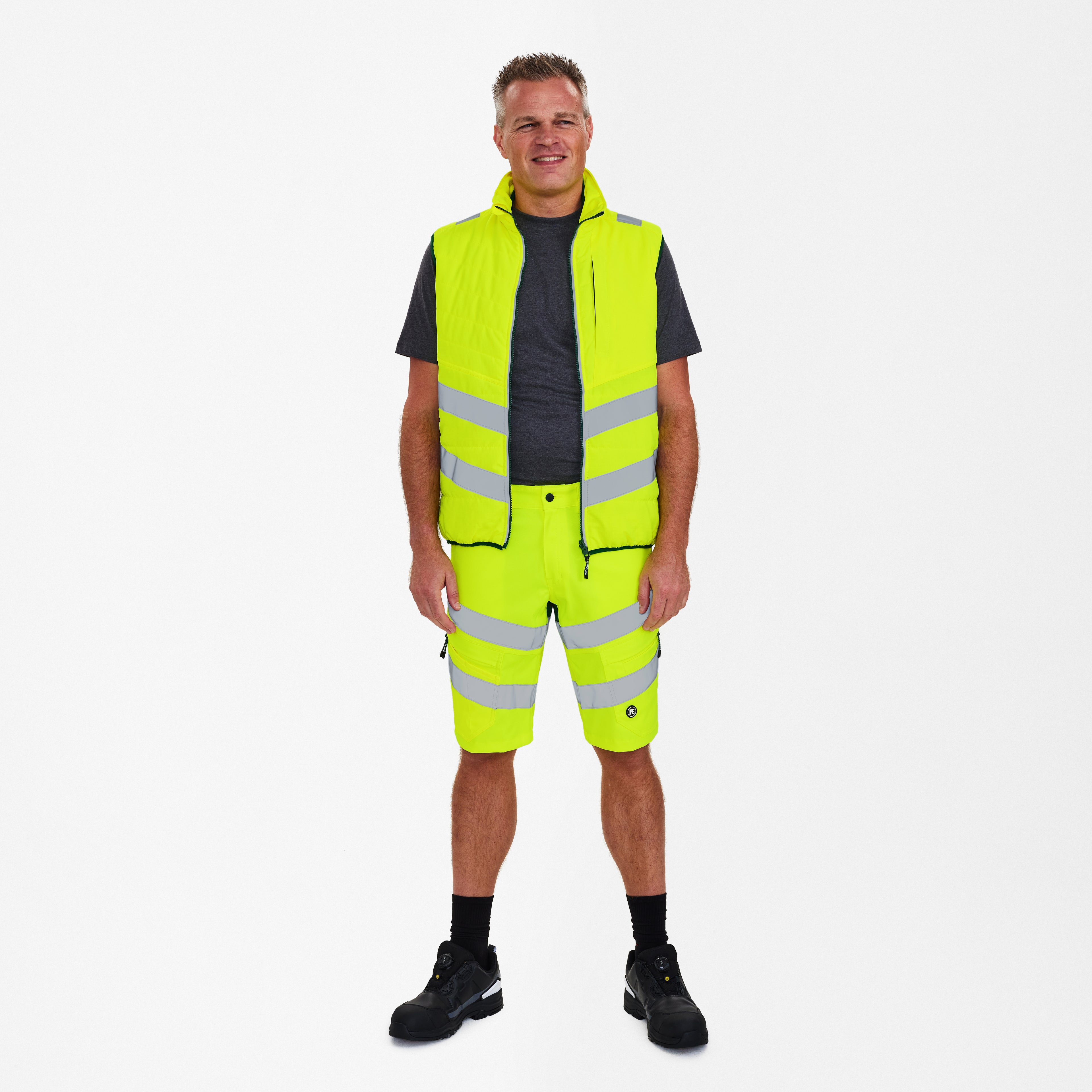 Engel Workwear Safety quiltet vest