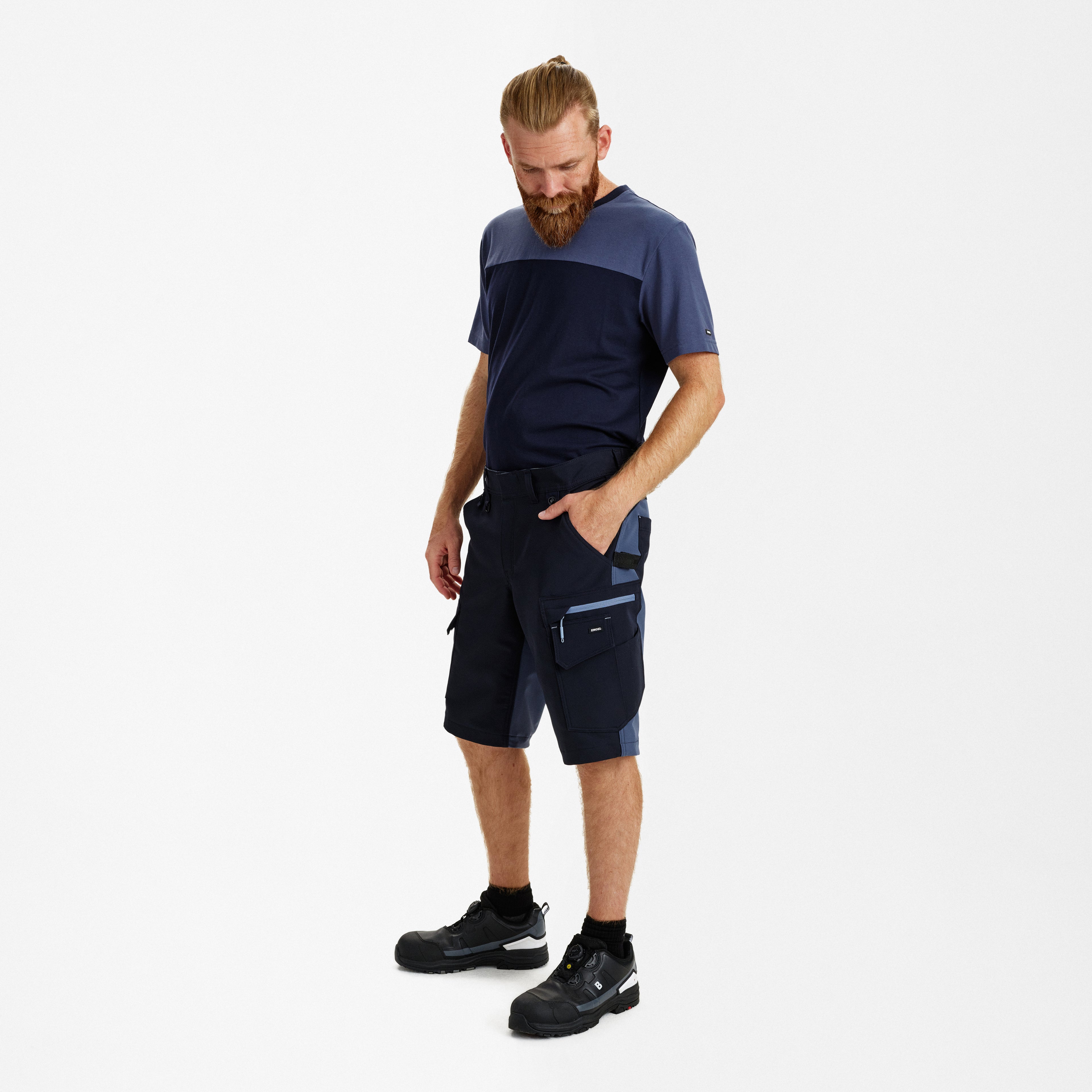 Engel Workwear Entire arbejdsshorts med 4-vejs stræk