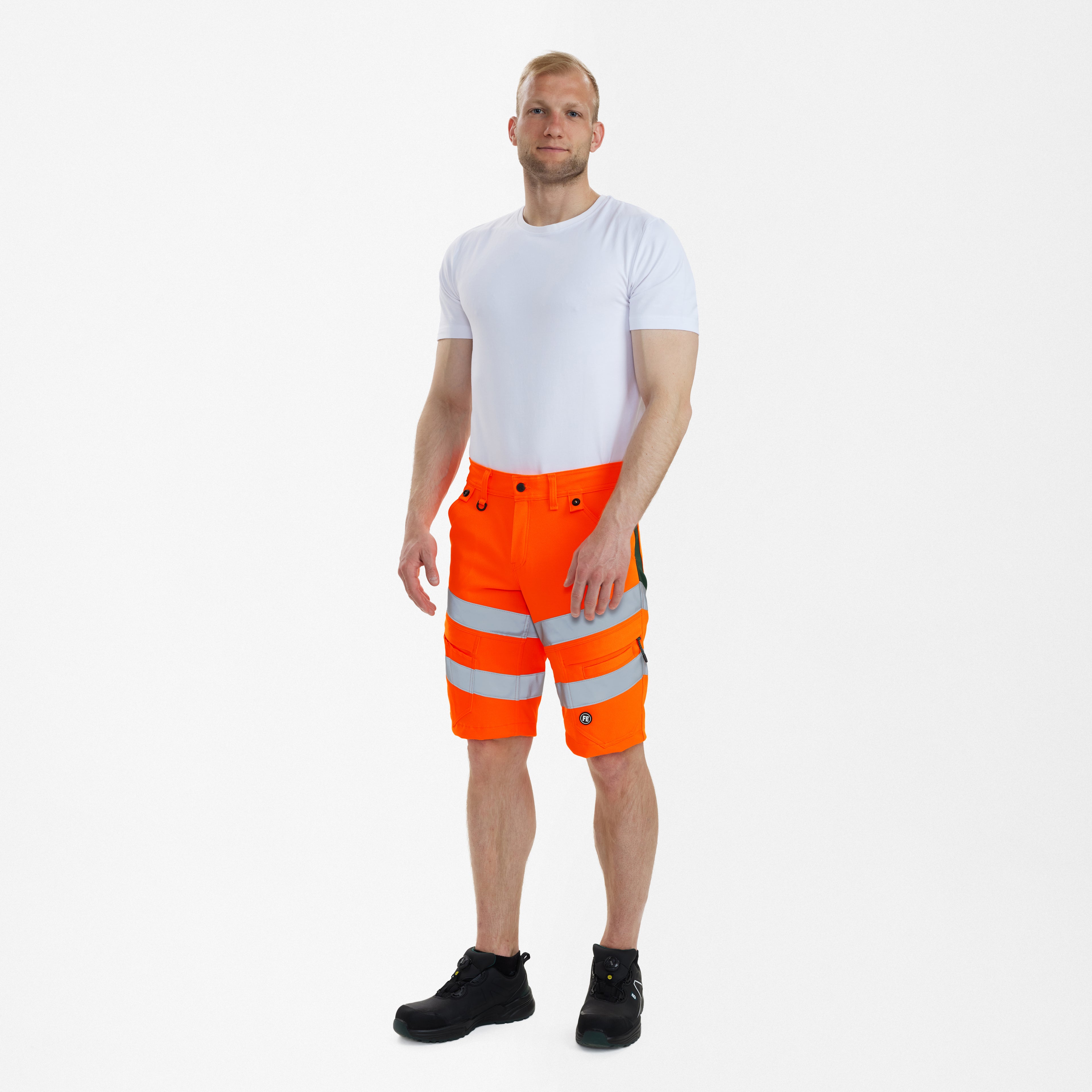 Engel Workwear Safety arbejdsshorts med 2-vejs stræk