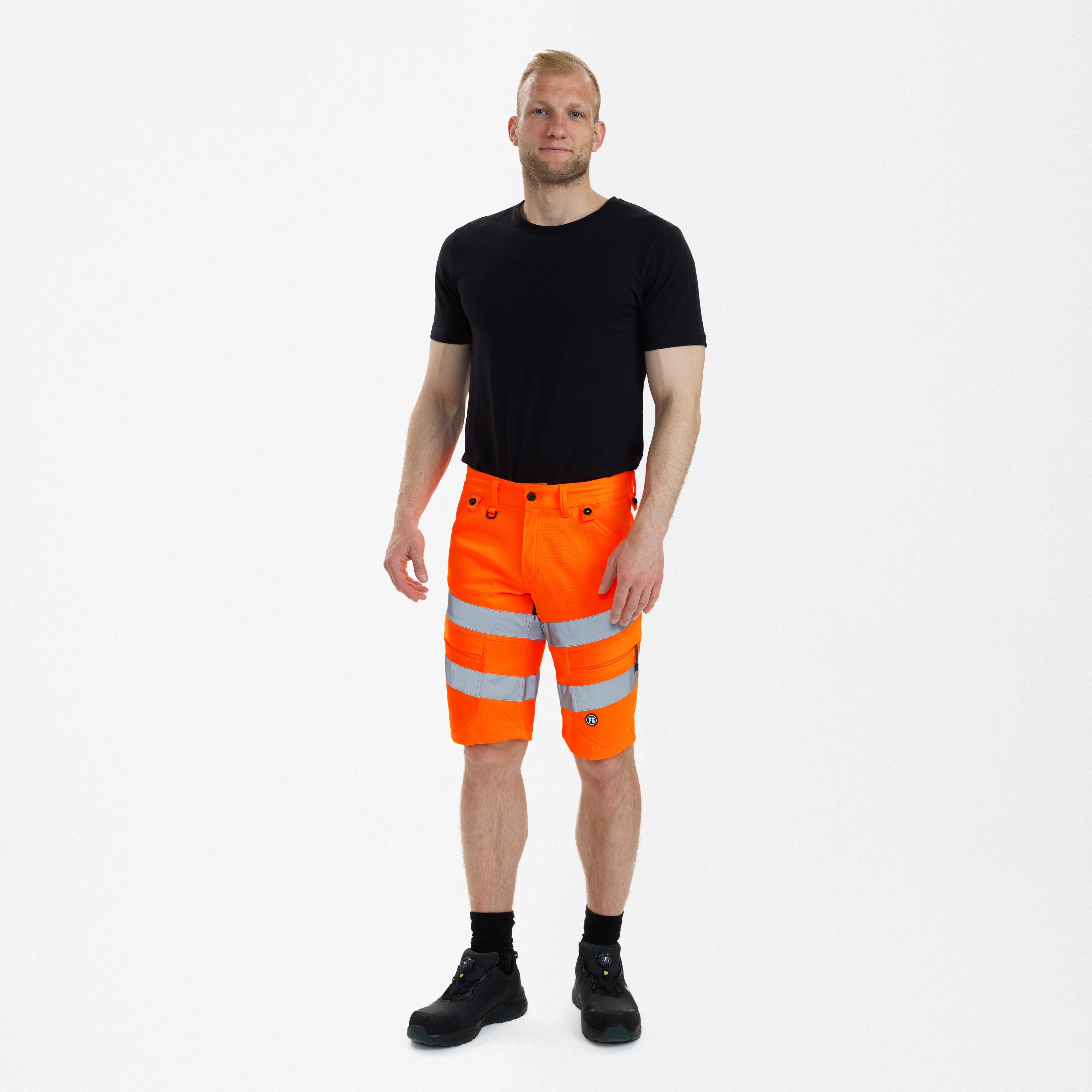 Engel Workwear Safety arbejdsshorts med 2-vejs stræk