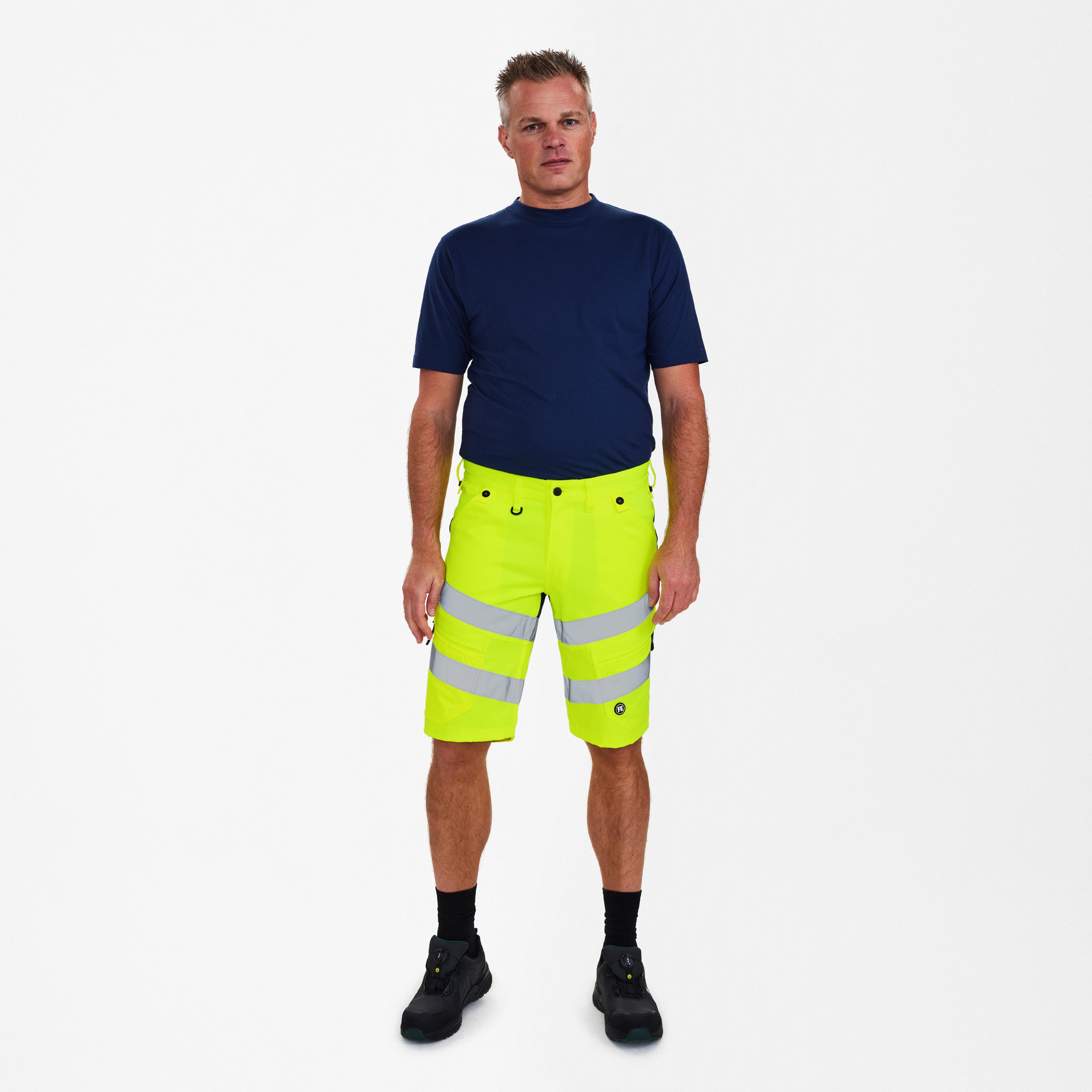 Engel Workwear Safety arbejdsshorts med 2-vejs stræk