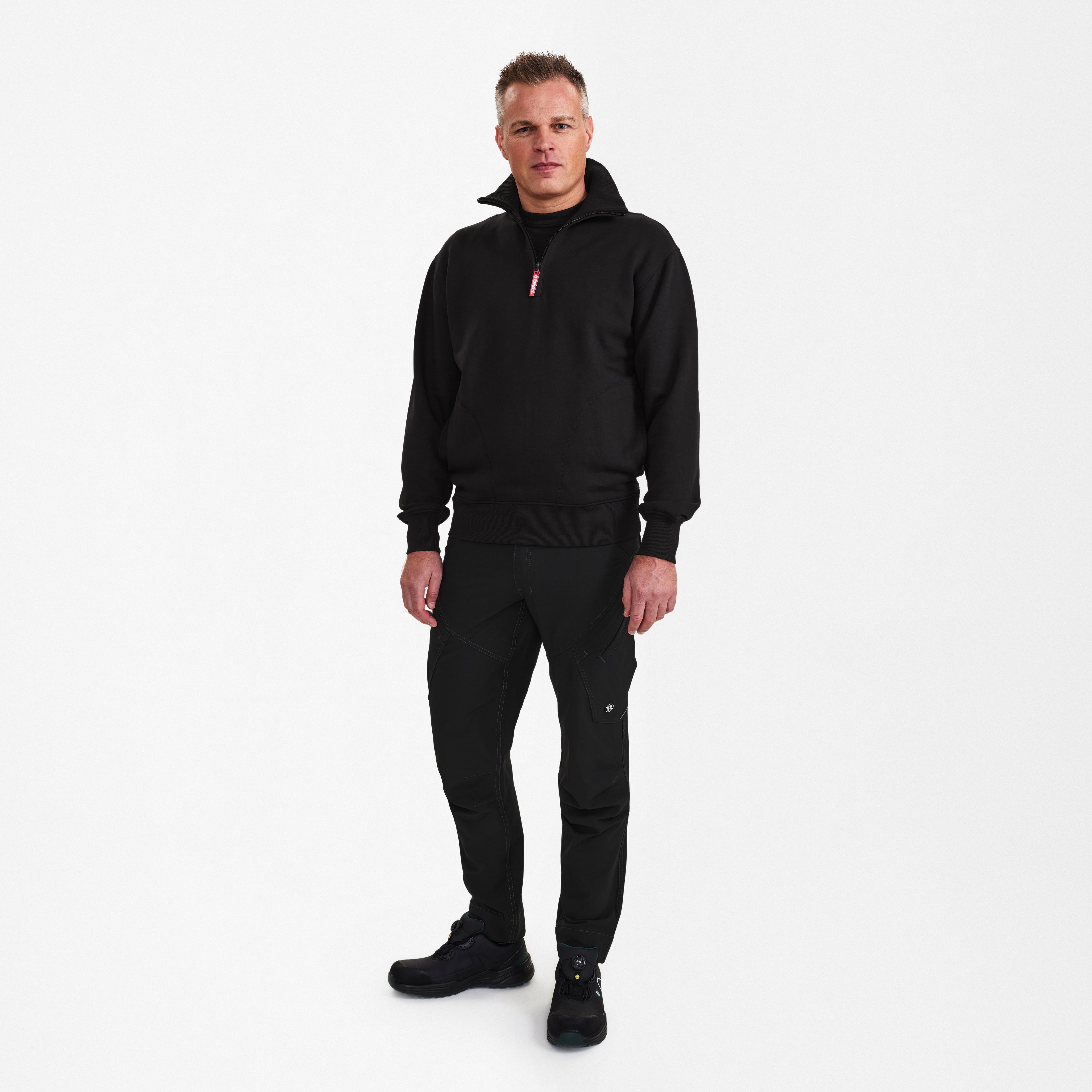 Engel Workwear Extend sweatshirt med høj krave