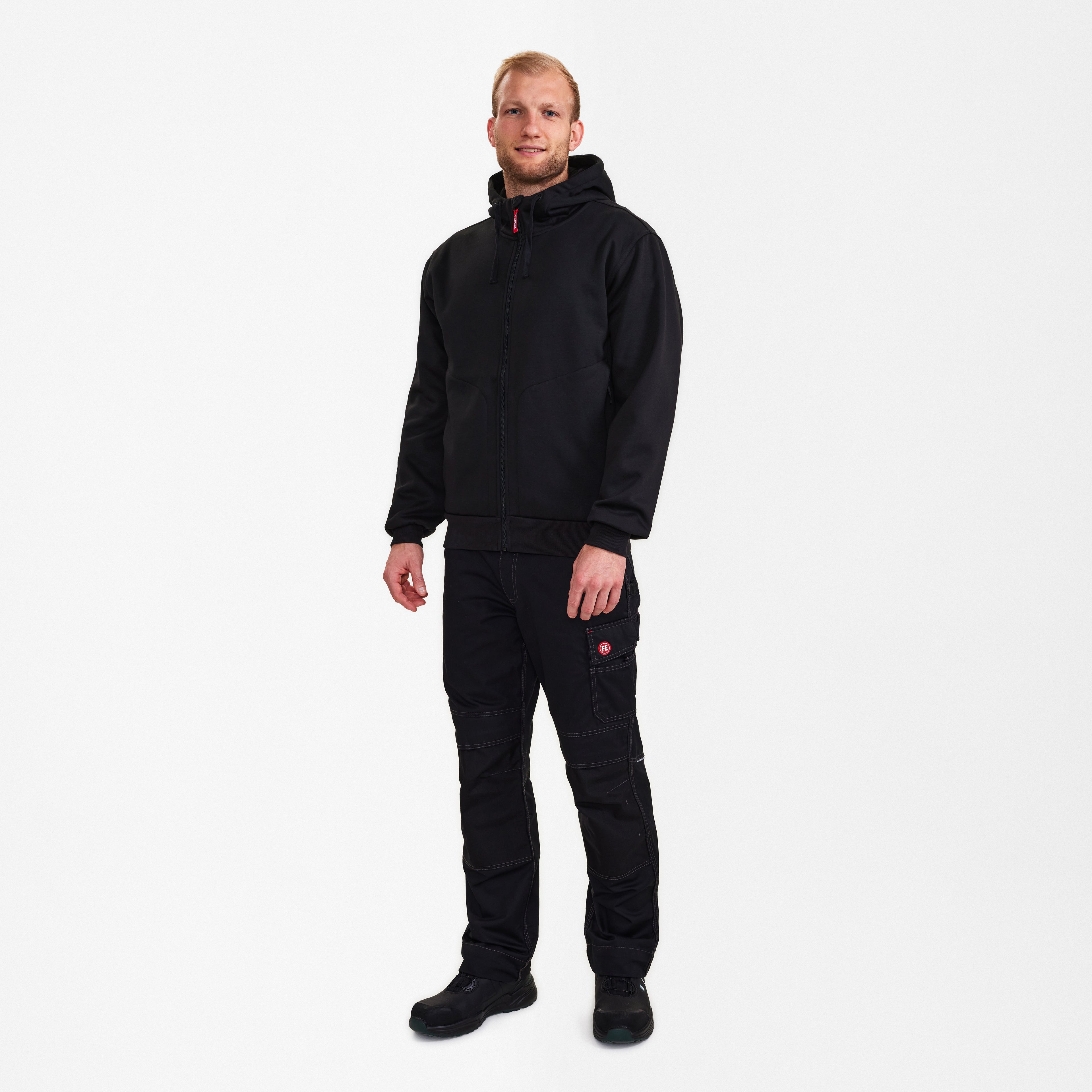 Engel Workwear Extend sweatshirt med hætte