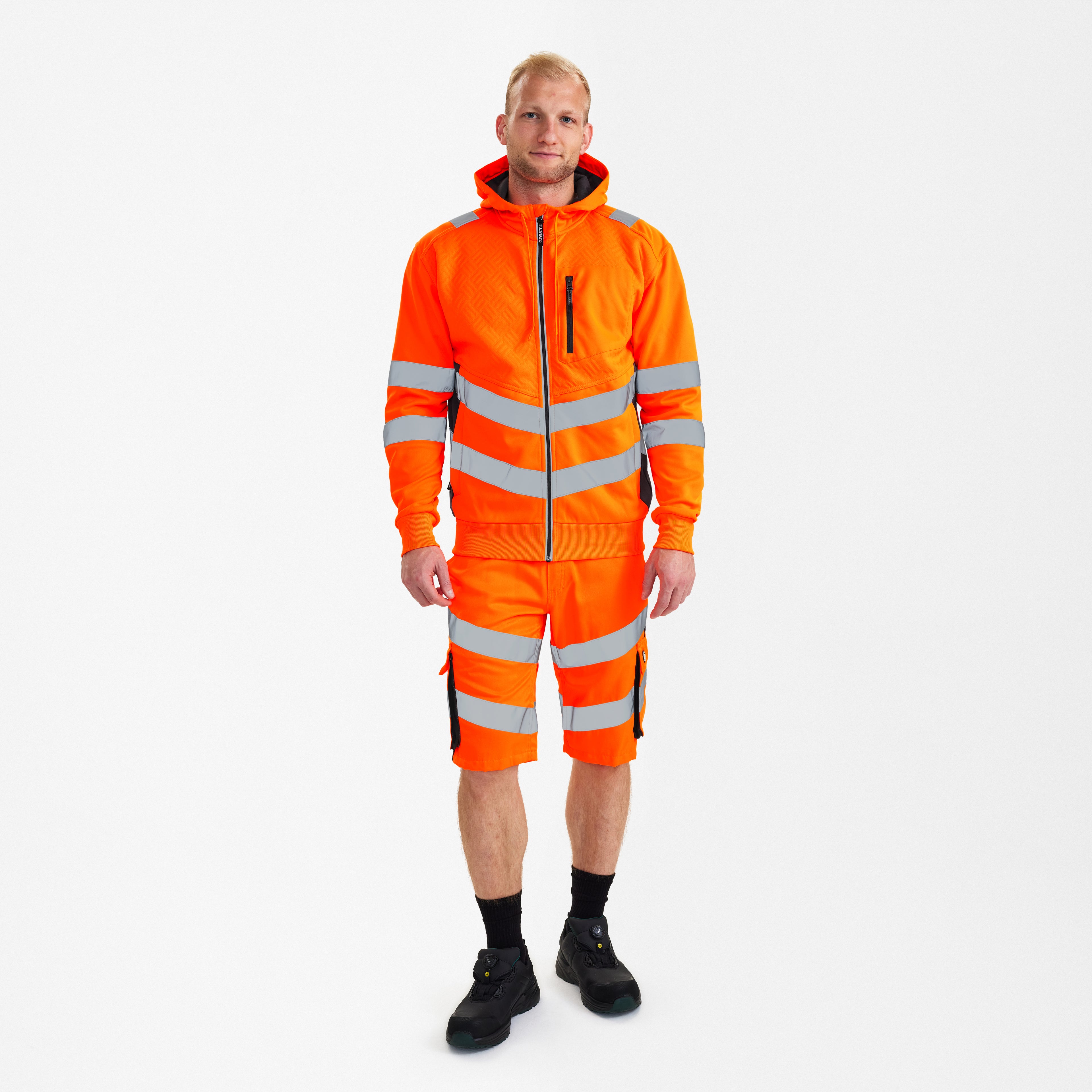 Engel Workwear Safety sweat cardigan