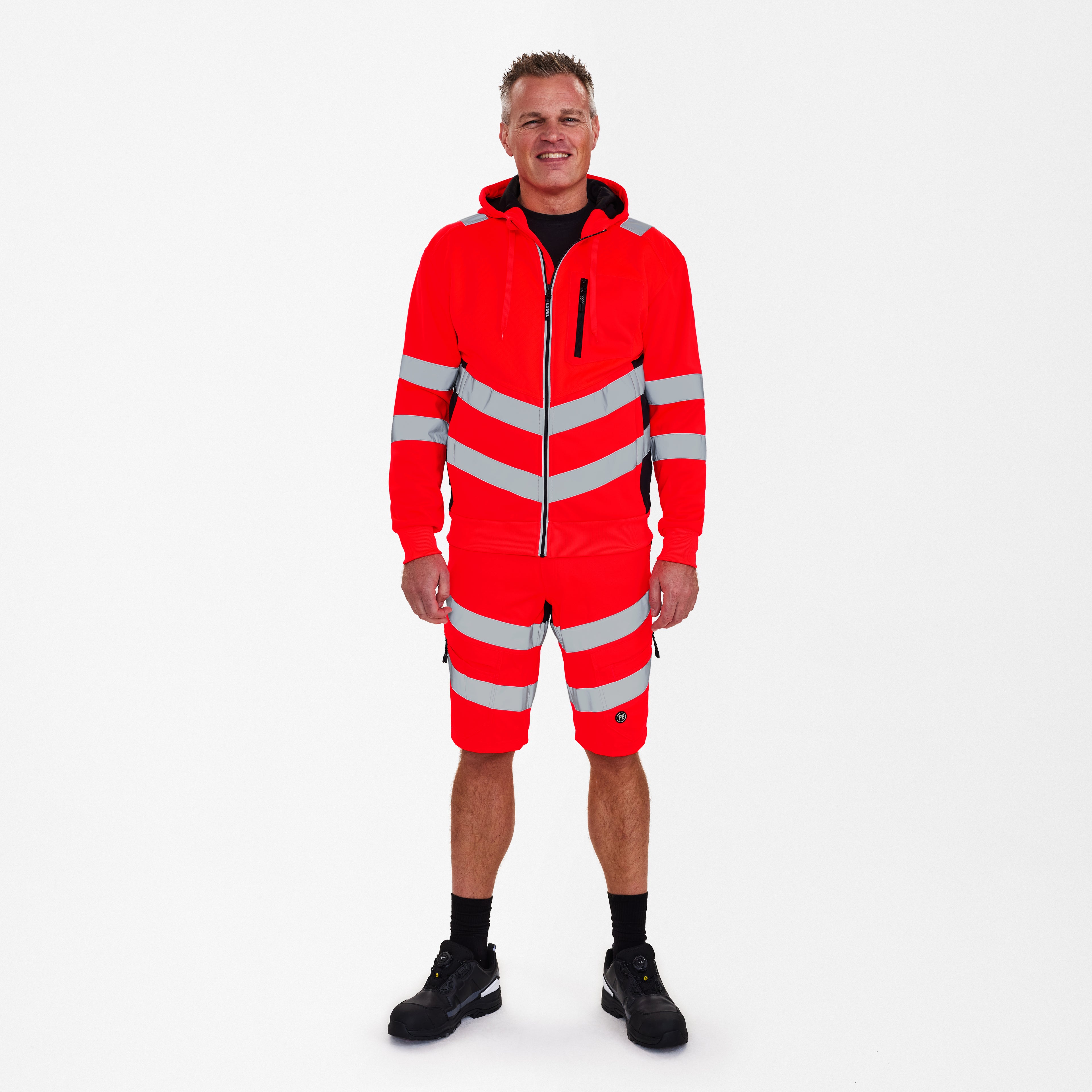 Engel Workwear Safety sweat cardigan