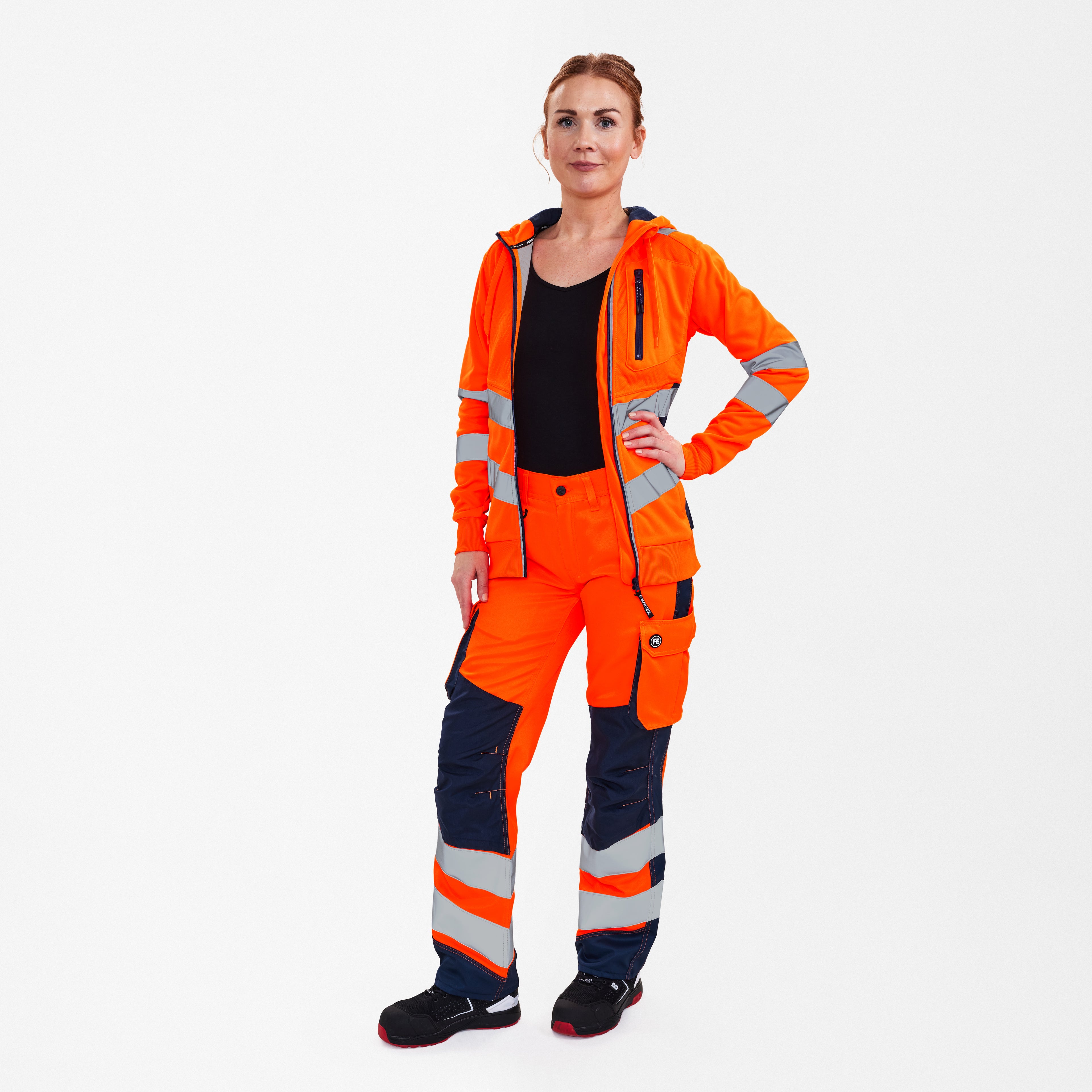 Engel Workwear Safety dame sweat cardigan