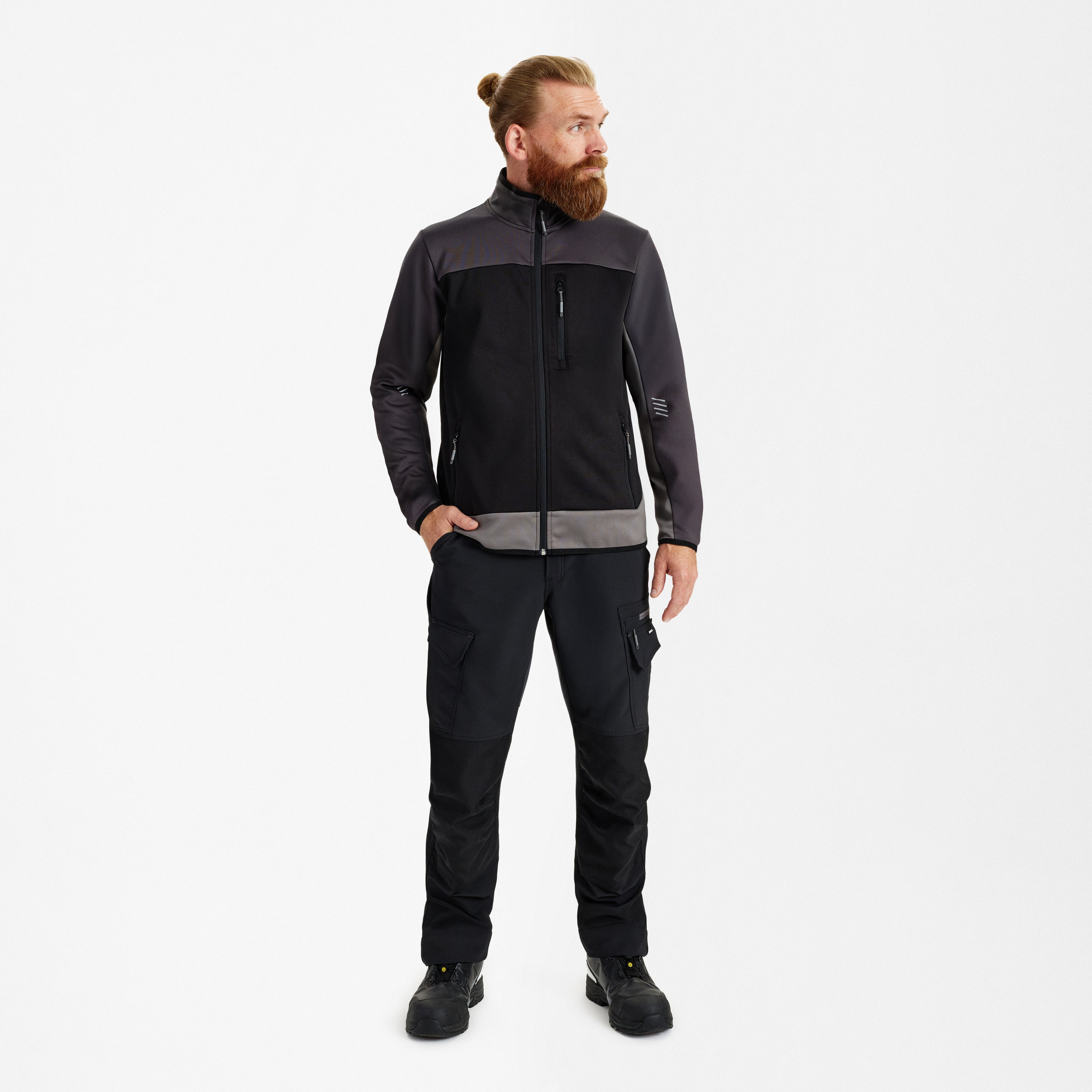 Entire midlayer cardigan