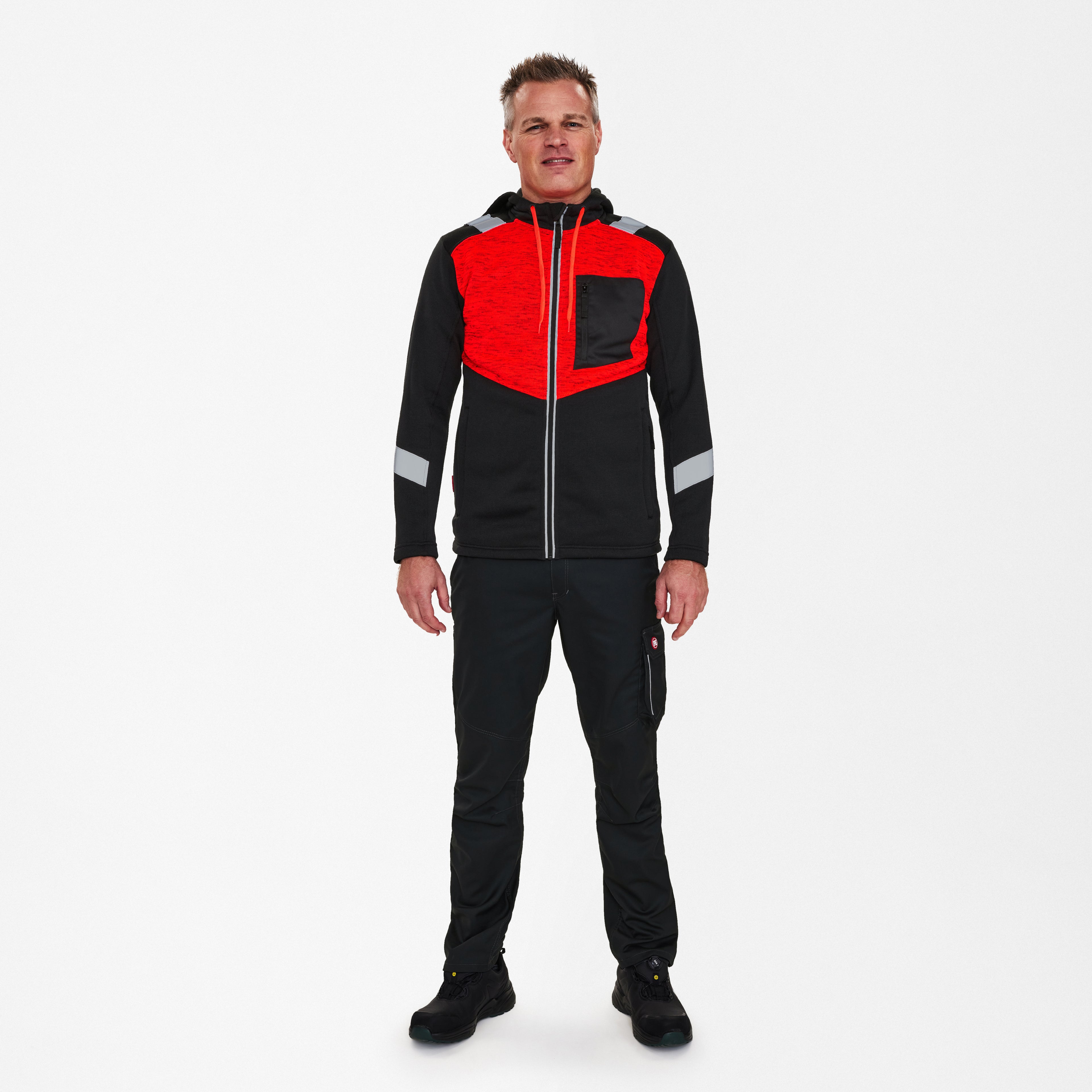 Engel Workwear Cargo strik cardigan
