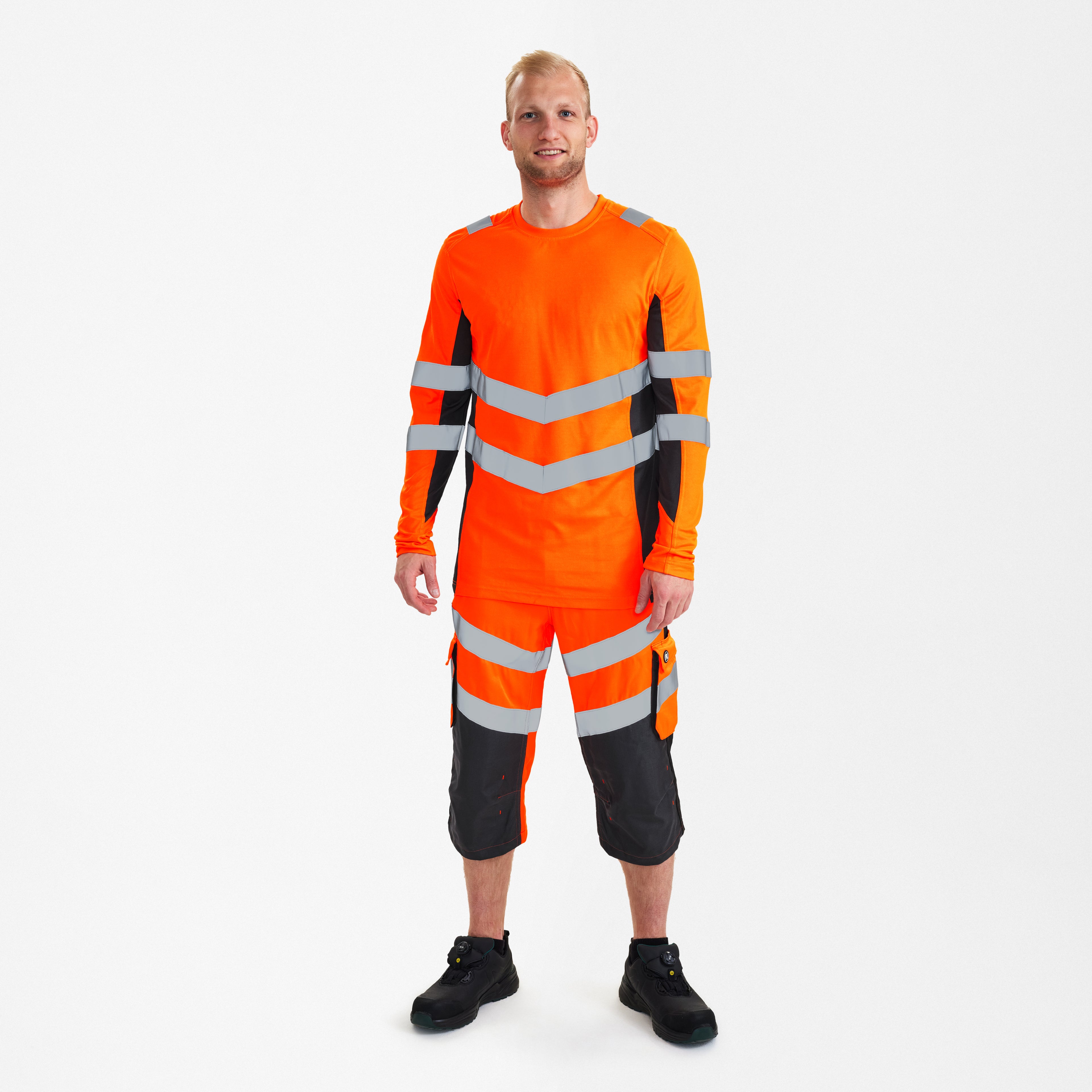 Engel Workwear Safety langærmet T-shirt