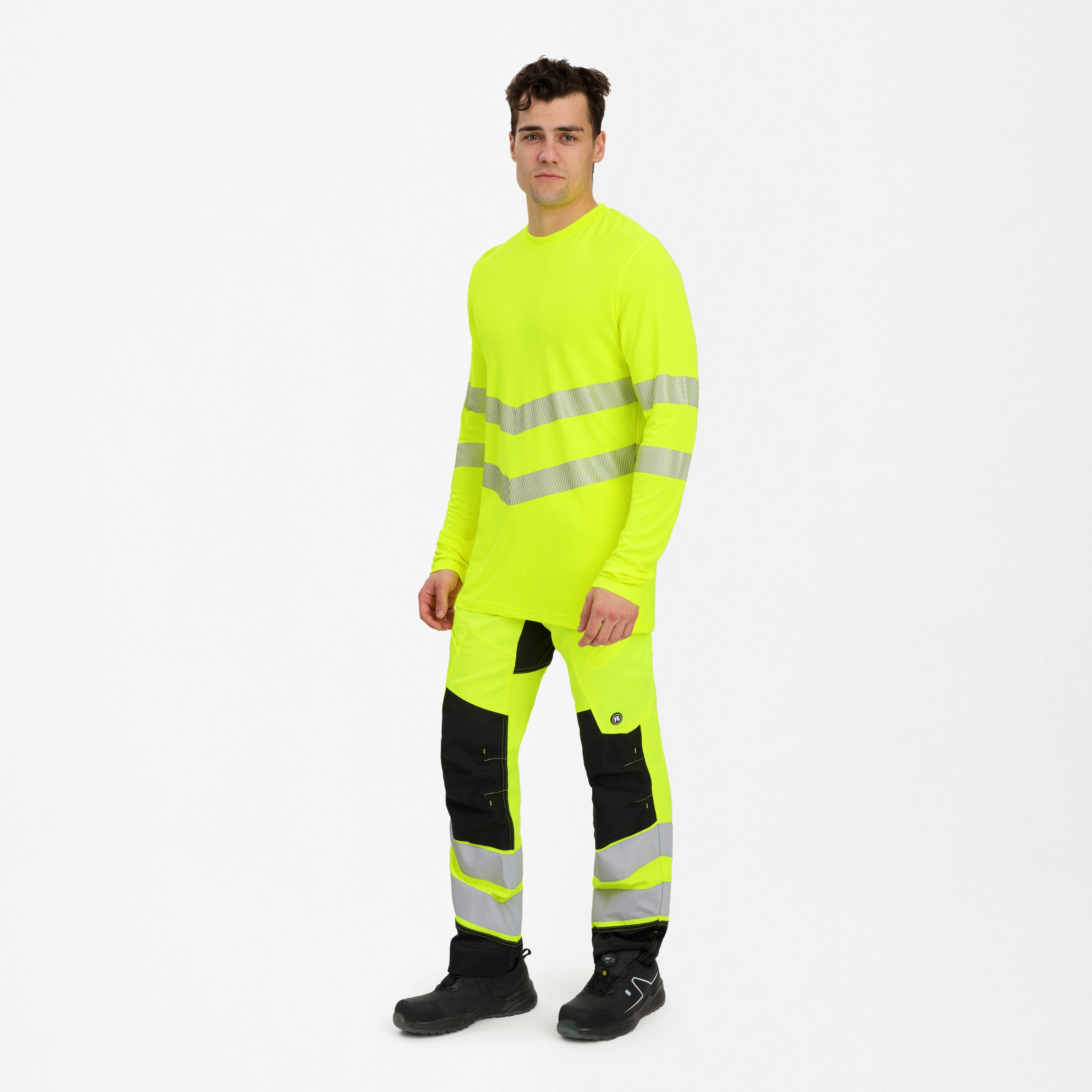 Engel Workwear Safety langærmet T-shirt
