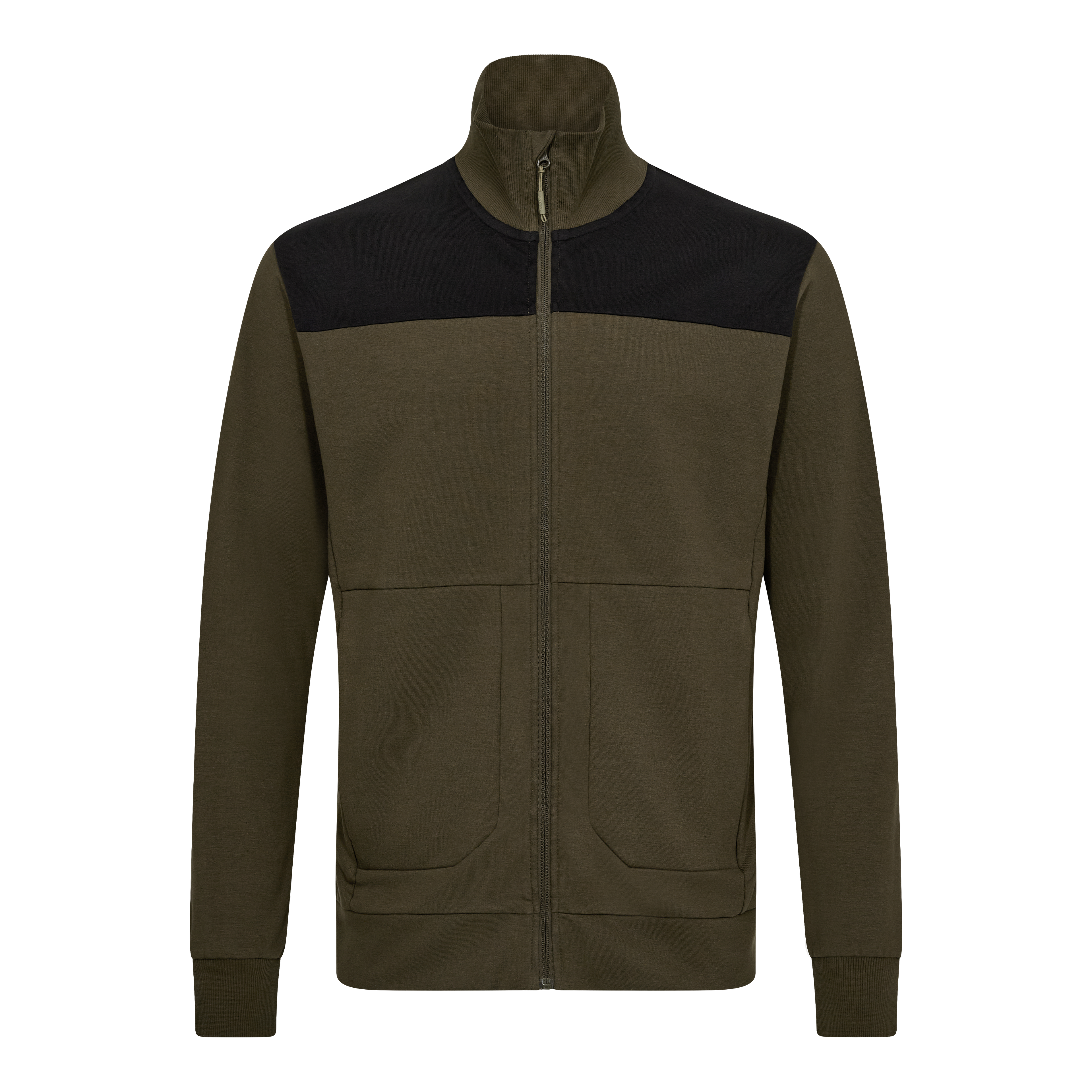 Engel Workwear Entire sweat cardigan med krave