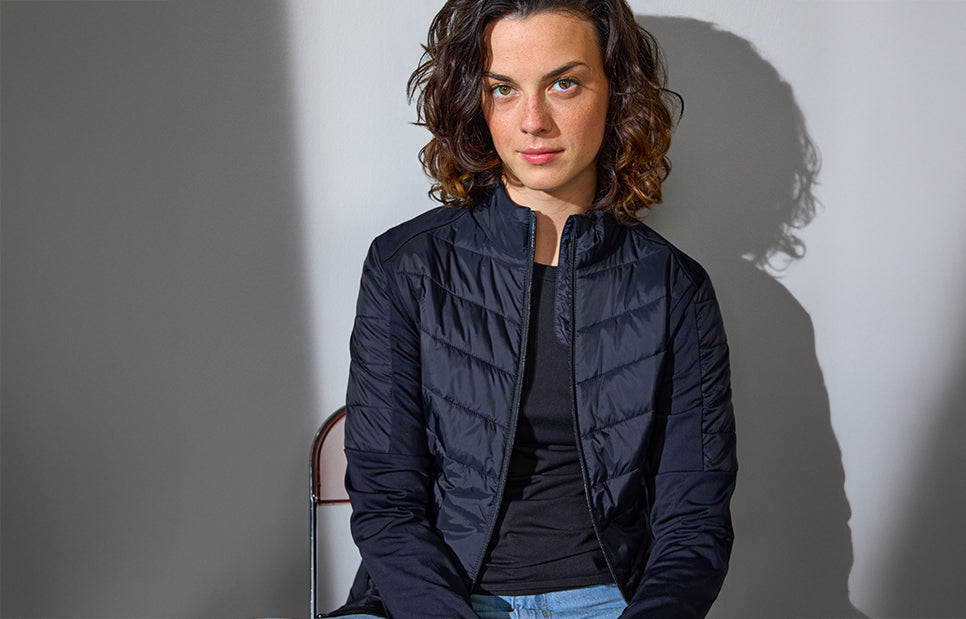 ID GEYSER hybrid jacket | dame - Navy [C-790] / S