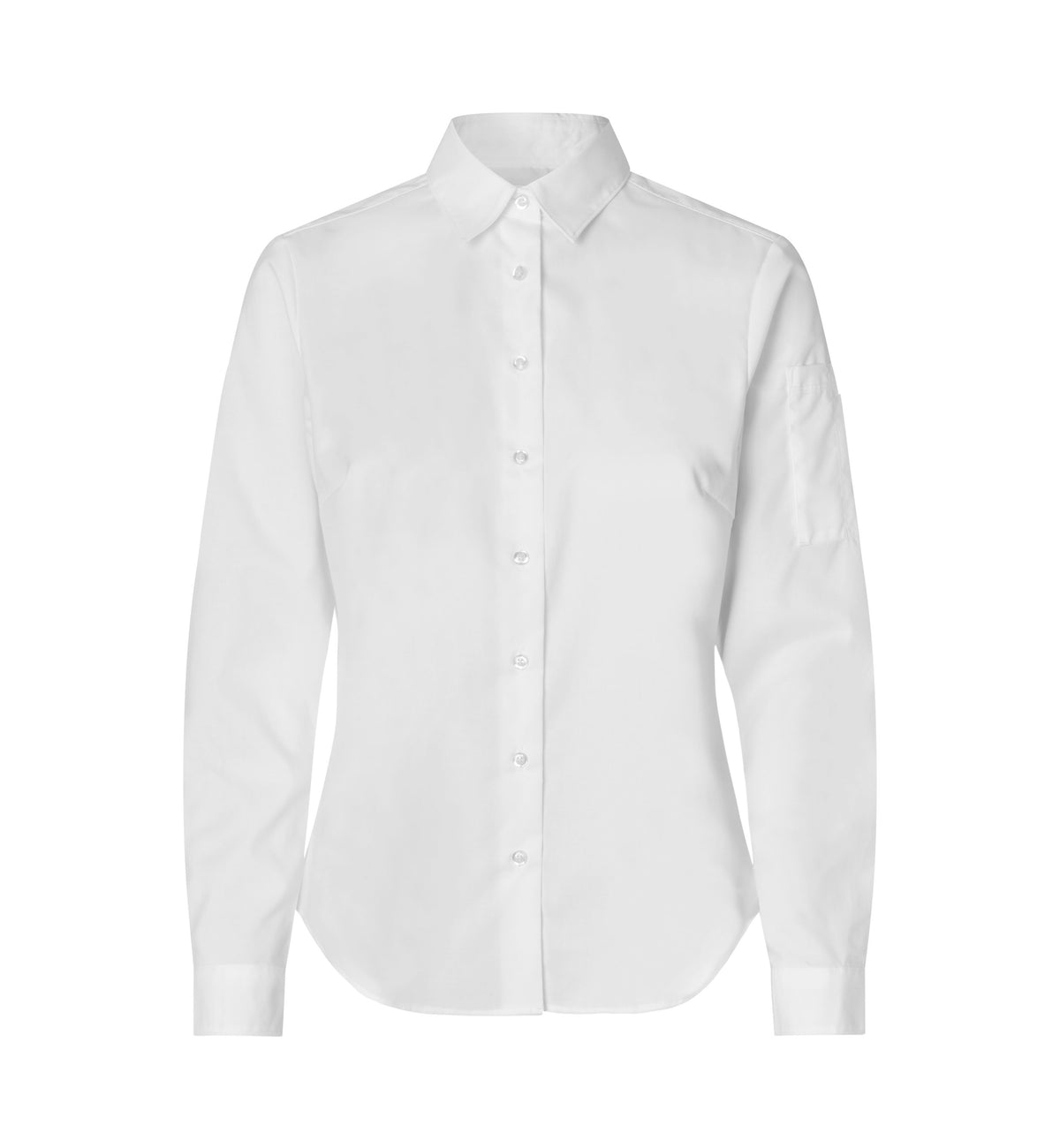 ID SEVEN SEAS Poplin | stretch | dame - Hvid [C-001] / XS