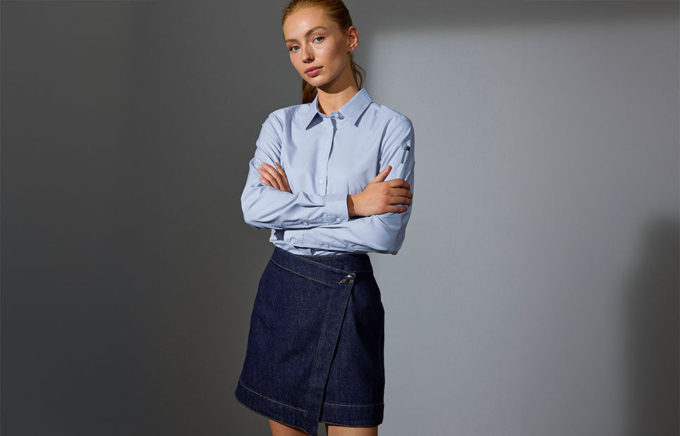 ID SEVEN SEAS Poplin | stretch | dame